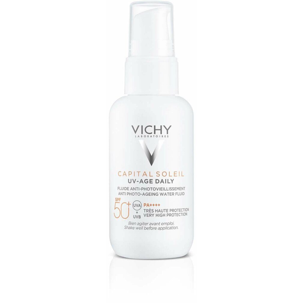 Vichy water SOLEIL uv-age Sonnenschutzpflege daily fluid 40 ml SPF50+ CAPITAL