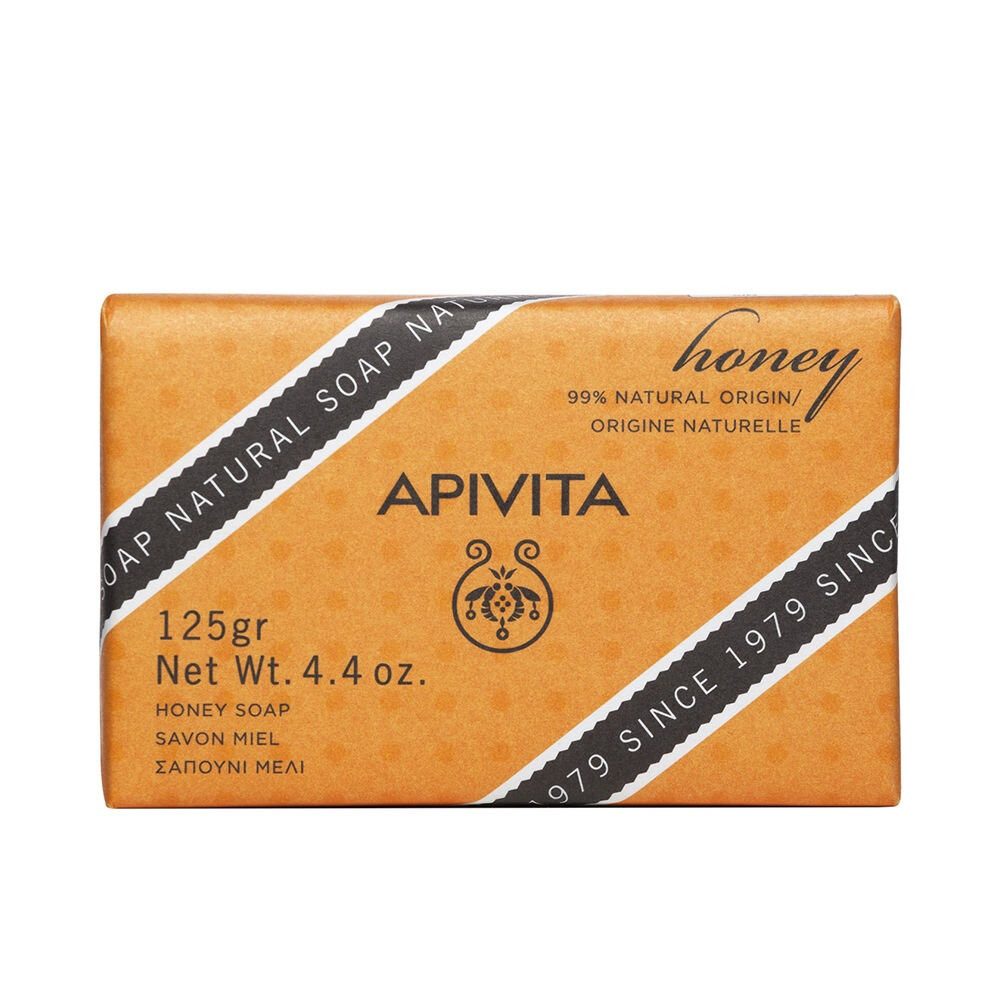 Apivita Handseife JABÓN NATURAL con miel 125 gr