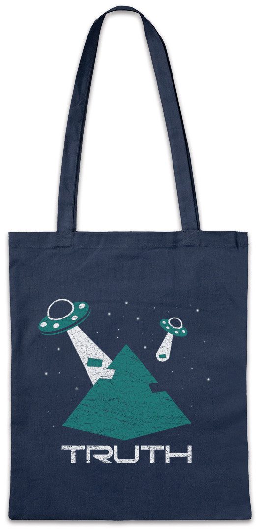 Beuteltasche Truth Stofftasche Ufo Ufos Alien Aliens Haunebu Flugscheibe Roswell