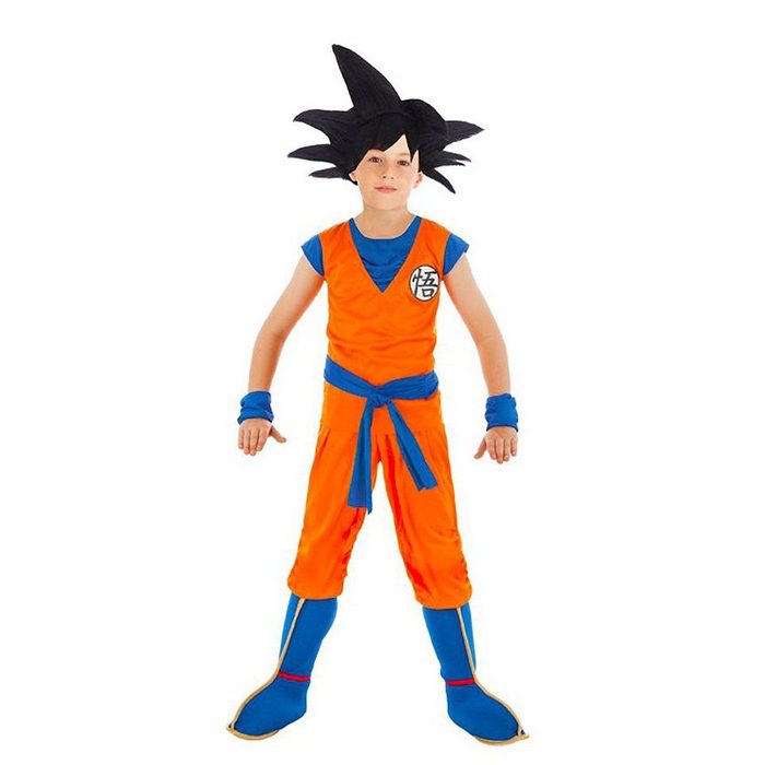 Metamorph Kostüm Son-Goku Original Kinderkostüm aus den Kult-Mangas und -Animes