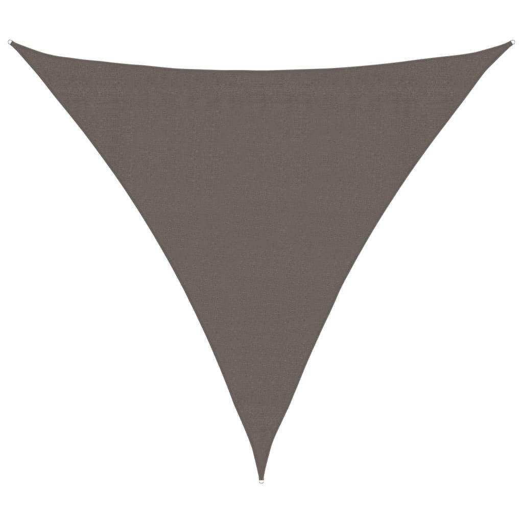 Sonnensegel Sonnensegel HDPE Dreieckig 3,6x3,6x3,6 m Anthrazit