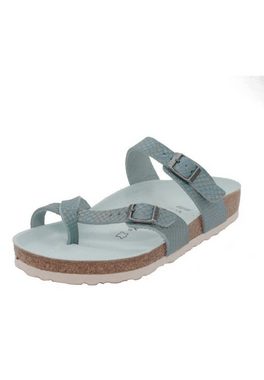 Birkenstock Birkenstock Mayari mermaid aqua smooth leather 1012863 Pantolette