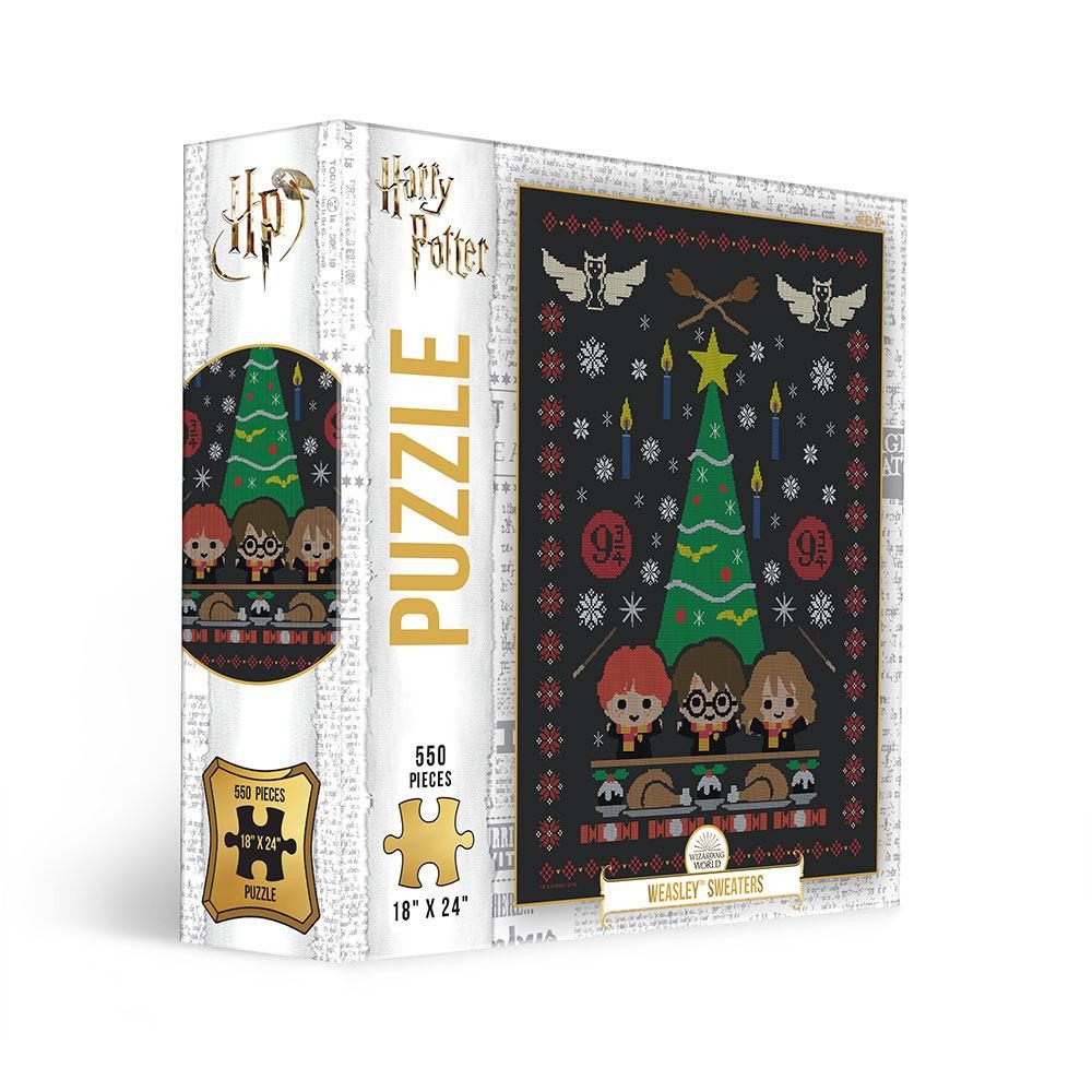 USAopoly Puzzle Harry Potter Puzzle Weasley Sweaters (550 Teile), 550 Puzzleteile