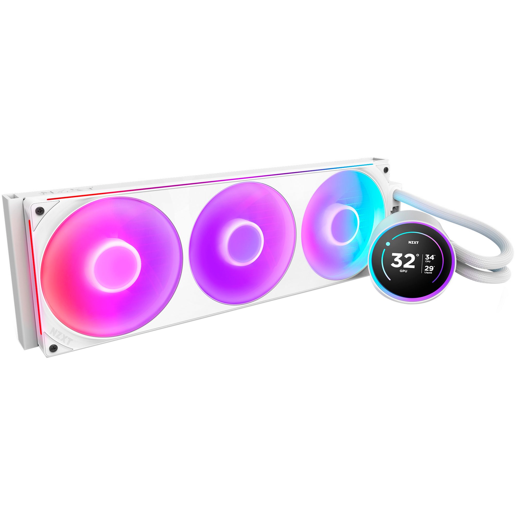 NZXT CPU Kühler NZXT Kraken Elite 420 RGB 420 mm, Wasserkühlung