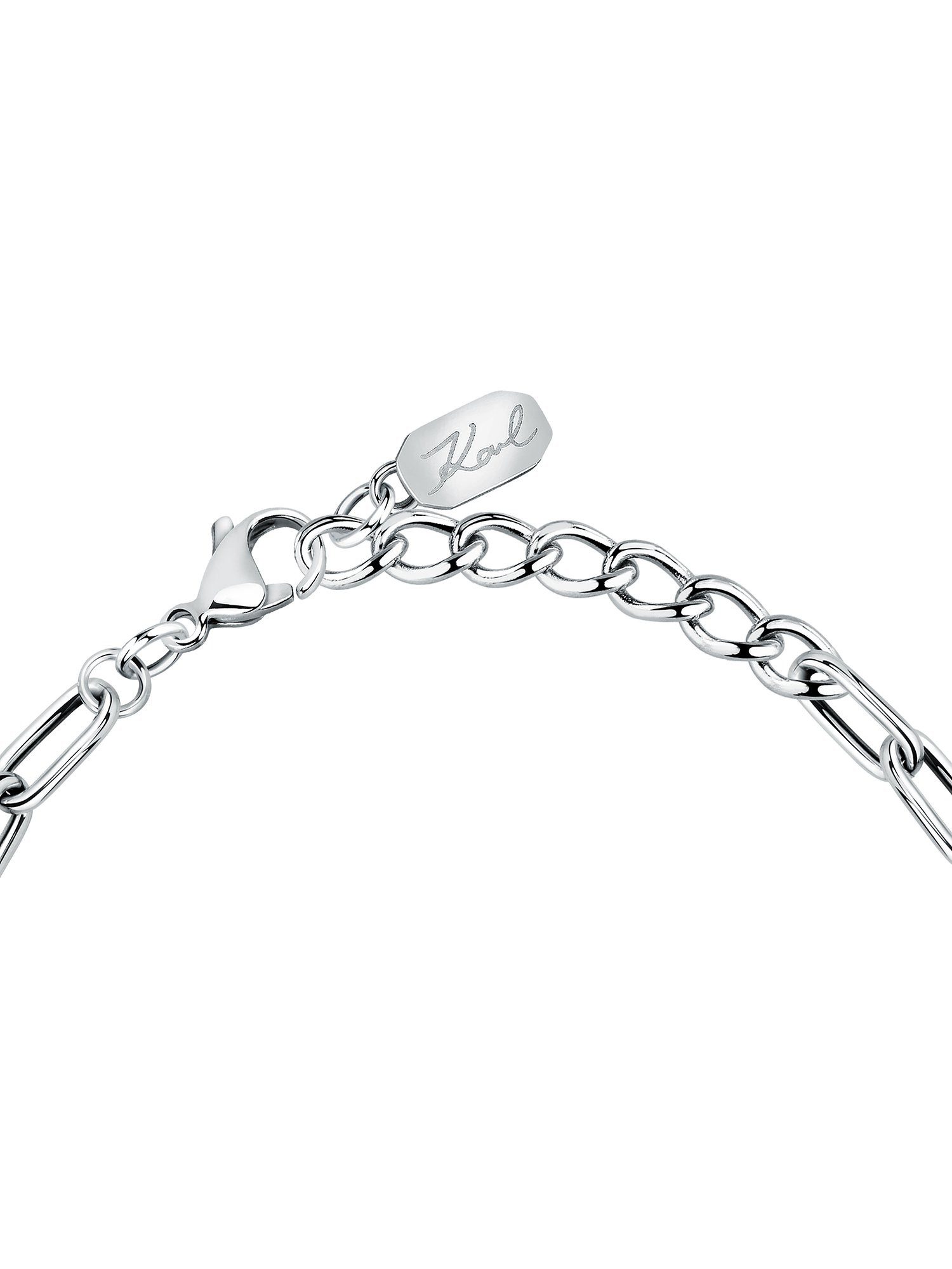 KARL LAGERFELD Armband Karl Lagerfeld Damen-Armband Edelstahl Kunstperle, Pearl