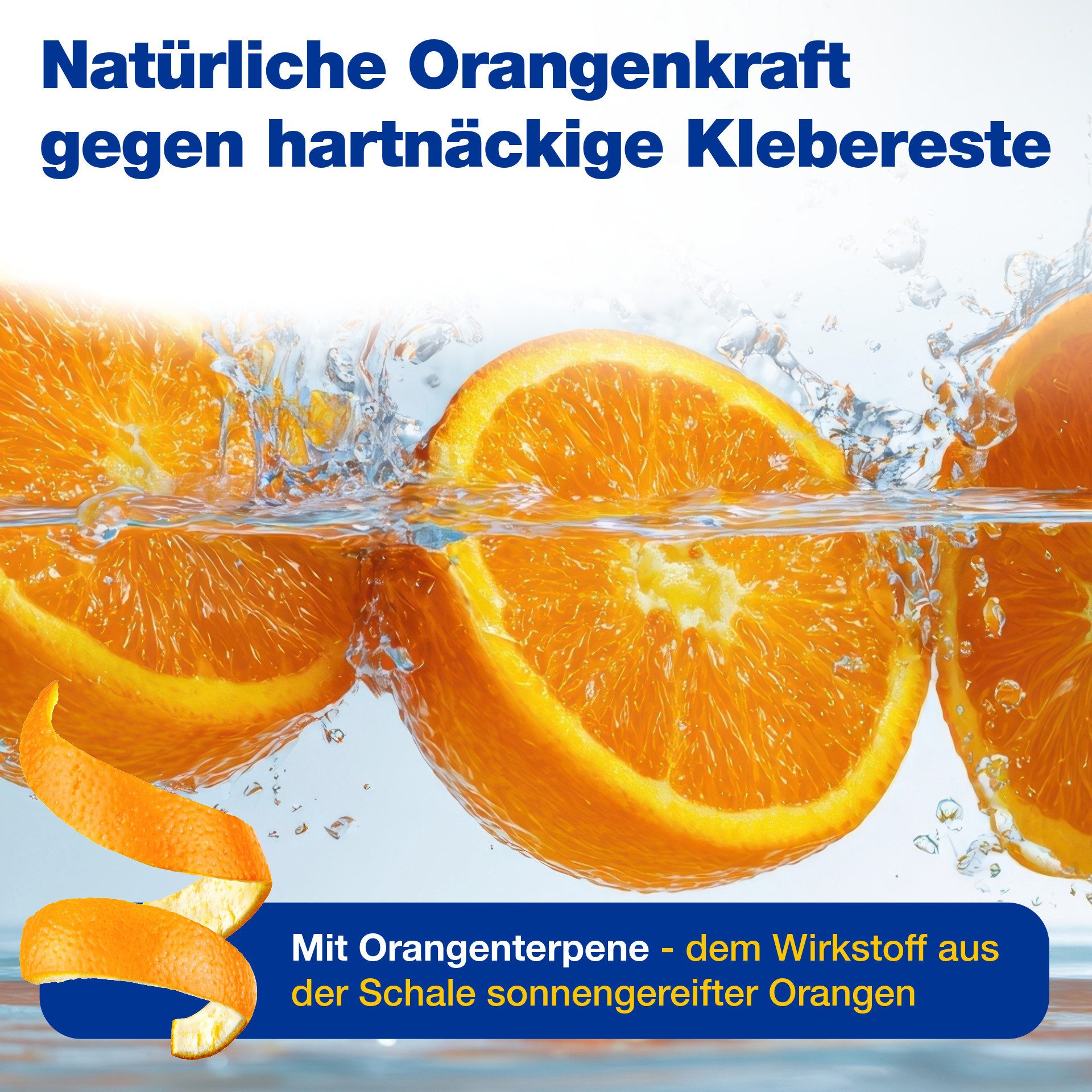 bio-chem Klebstoffentferner Etikettenlöser Klebereste einfach entfernen 500 ML Allzweckreiniger (Einzelprodukt, [- Klebstoffentferner 0.5 l + Handschaber gelb Mit Schaber für mühelose Etikettenentfernung)