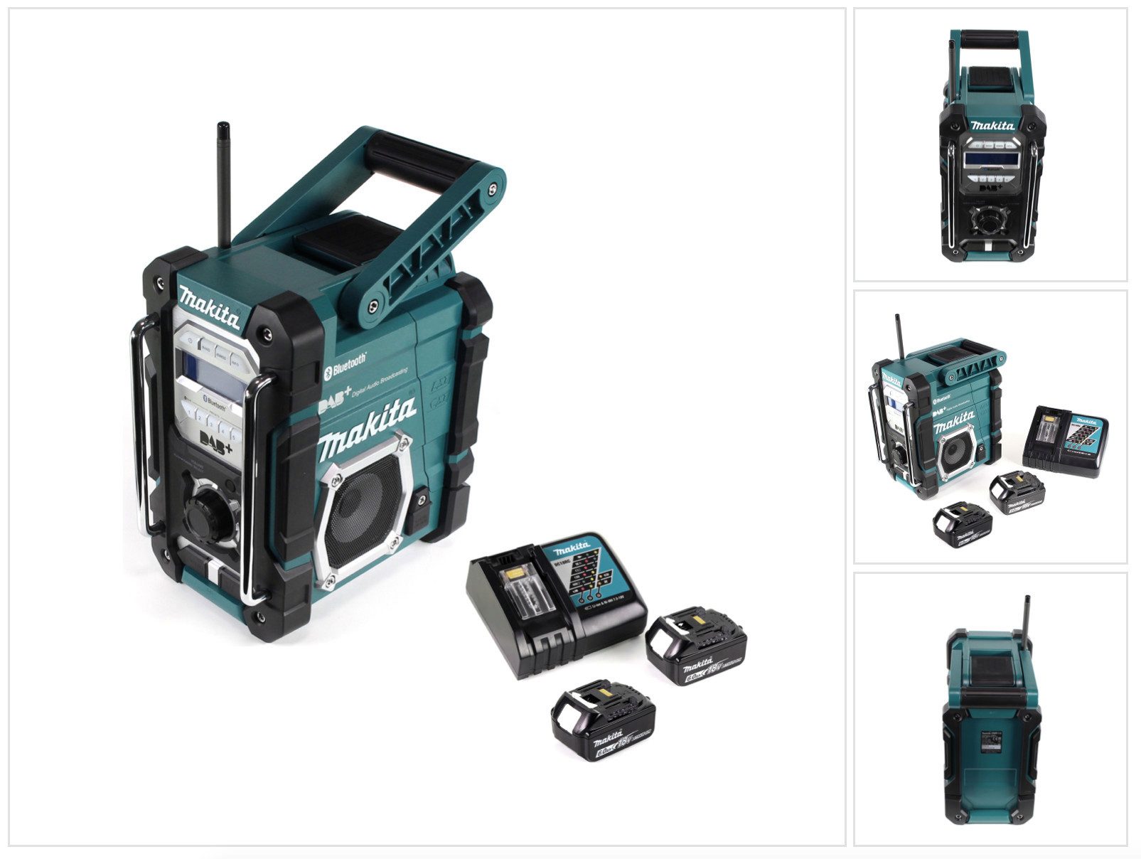 Makita DMR 112 RG Akku Baustellen Radio 7,2 Baustellenradio