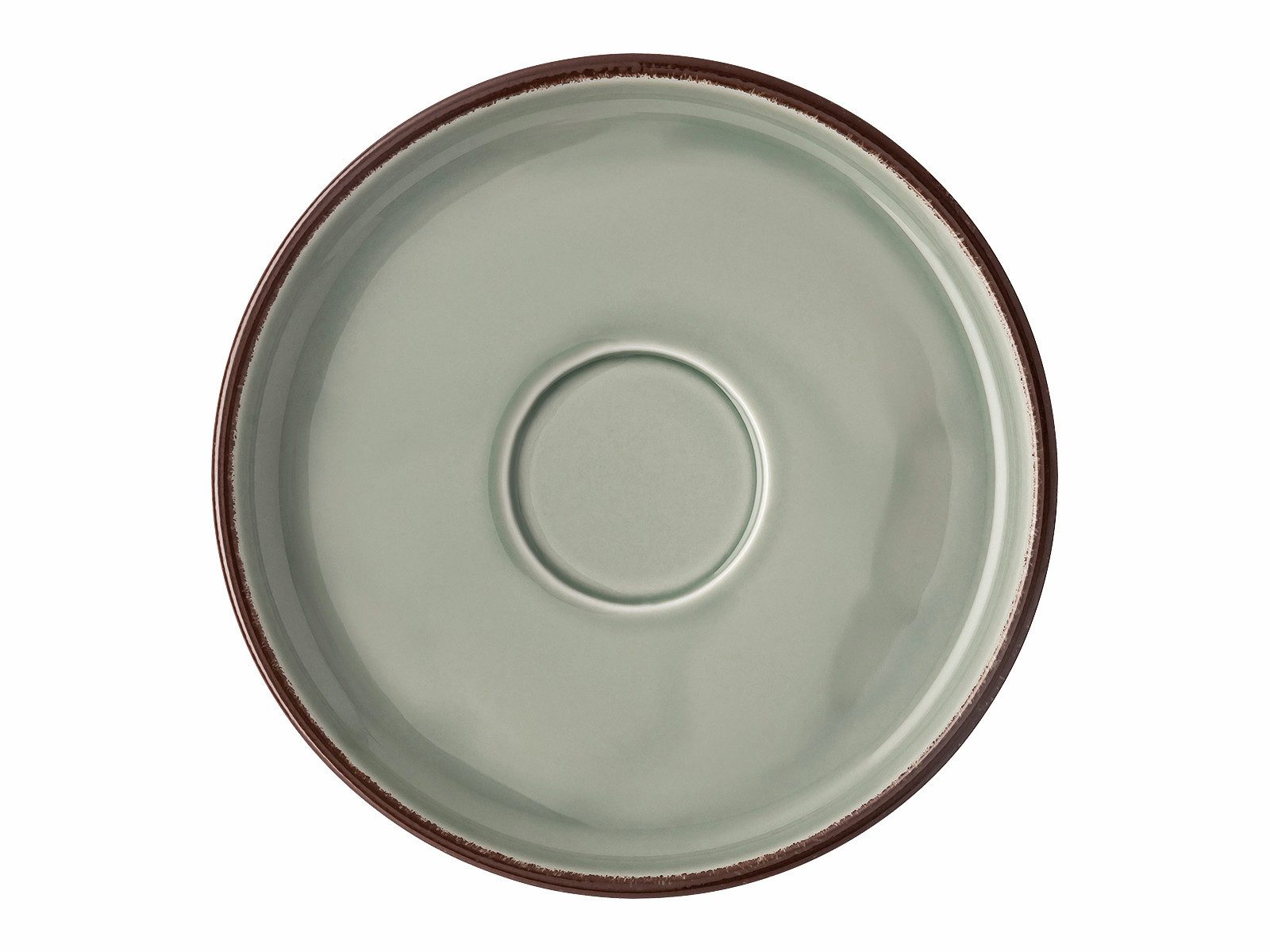 Rosenthal Untertasse Profi Casual Moss Kombi-Untertasse 16cm, Untertasse