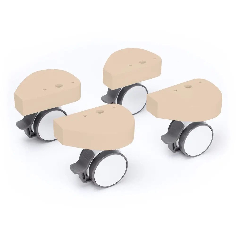 babybay Beistellbett babybay Rollensatz Spezial mit Stoßschutz passend für alle Modelle, be