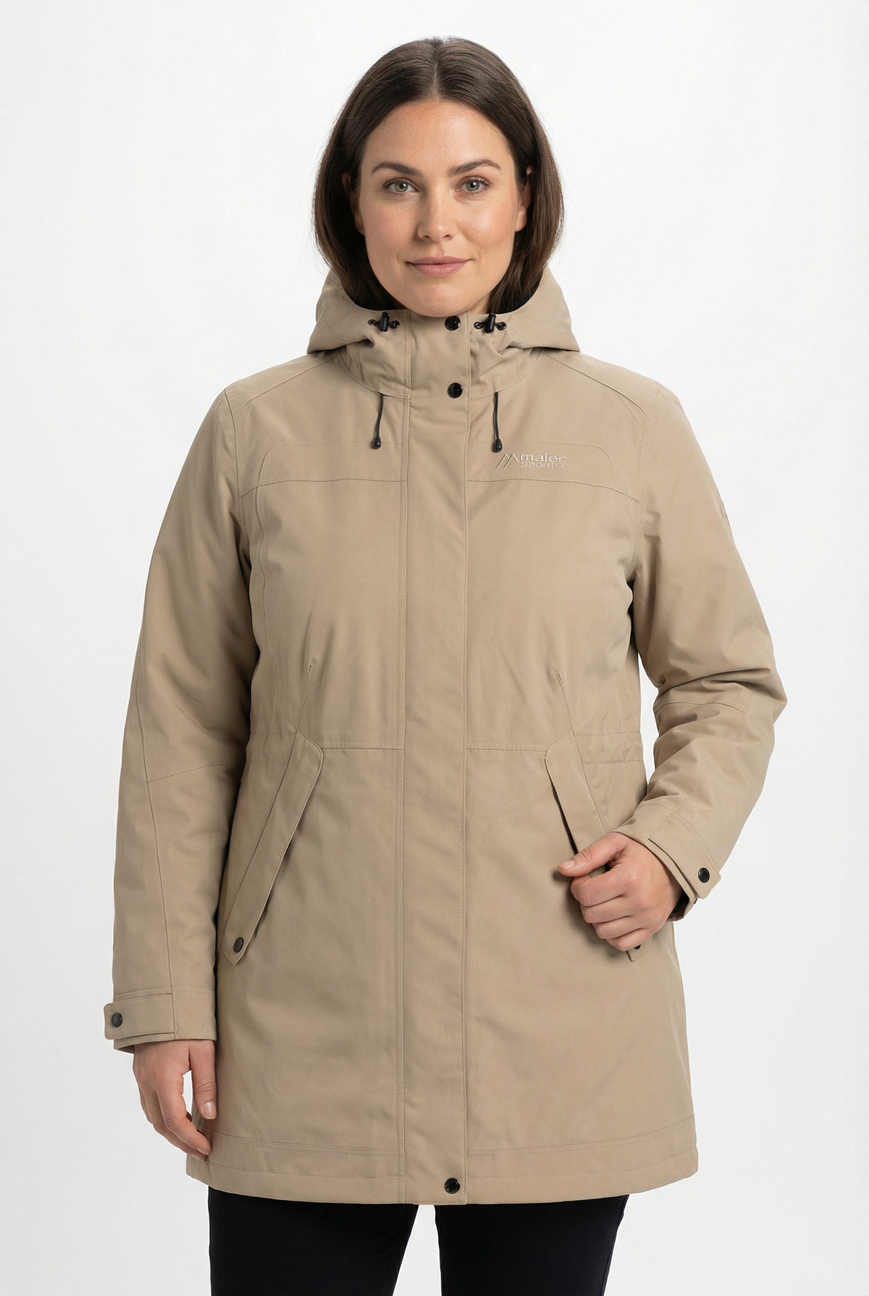 Maier Sports 3-in-1-Funktionsmantel Doppelmantel Damen wasser- & winddicht, für den Übergang & Winter, in großen Größen