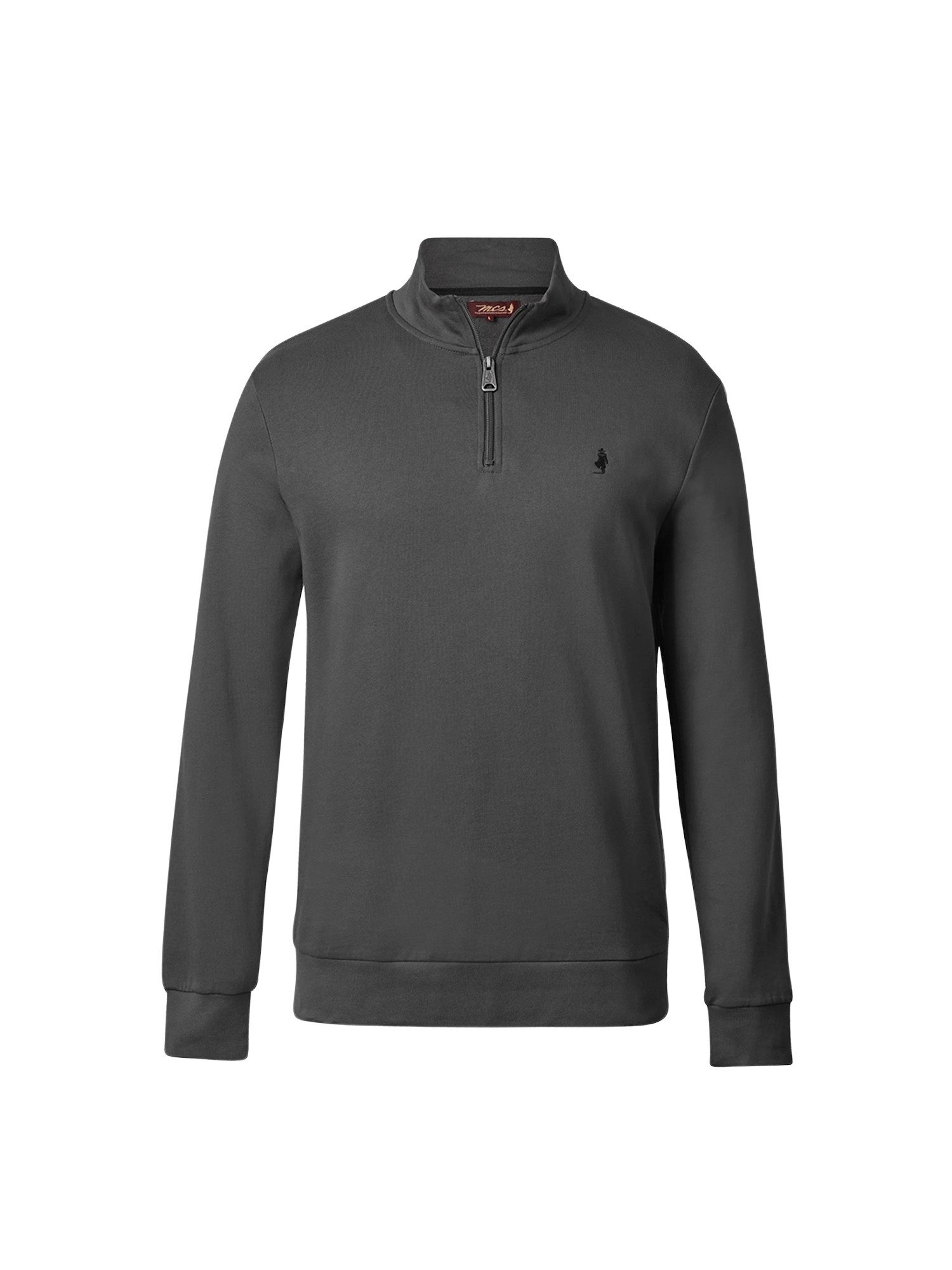 MCS Strickpullover MCS sweatshirt with half-zip günstig online kaufen