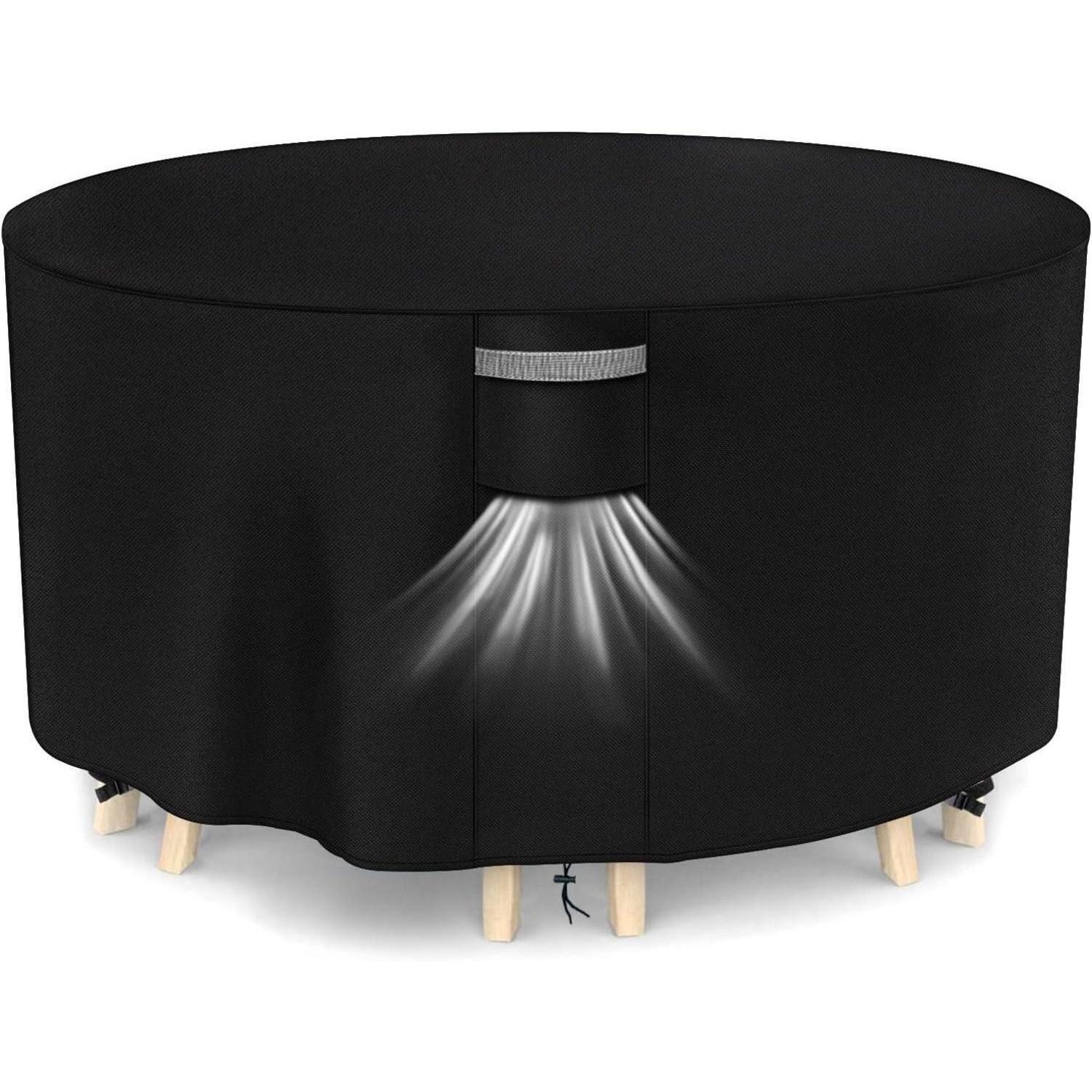 LuxusKollektion Gartenmöbel-Schutzhülle Abdeckung Gartenmöbel Rund Ø230x100 günstig online kaufen