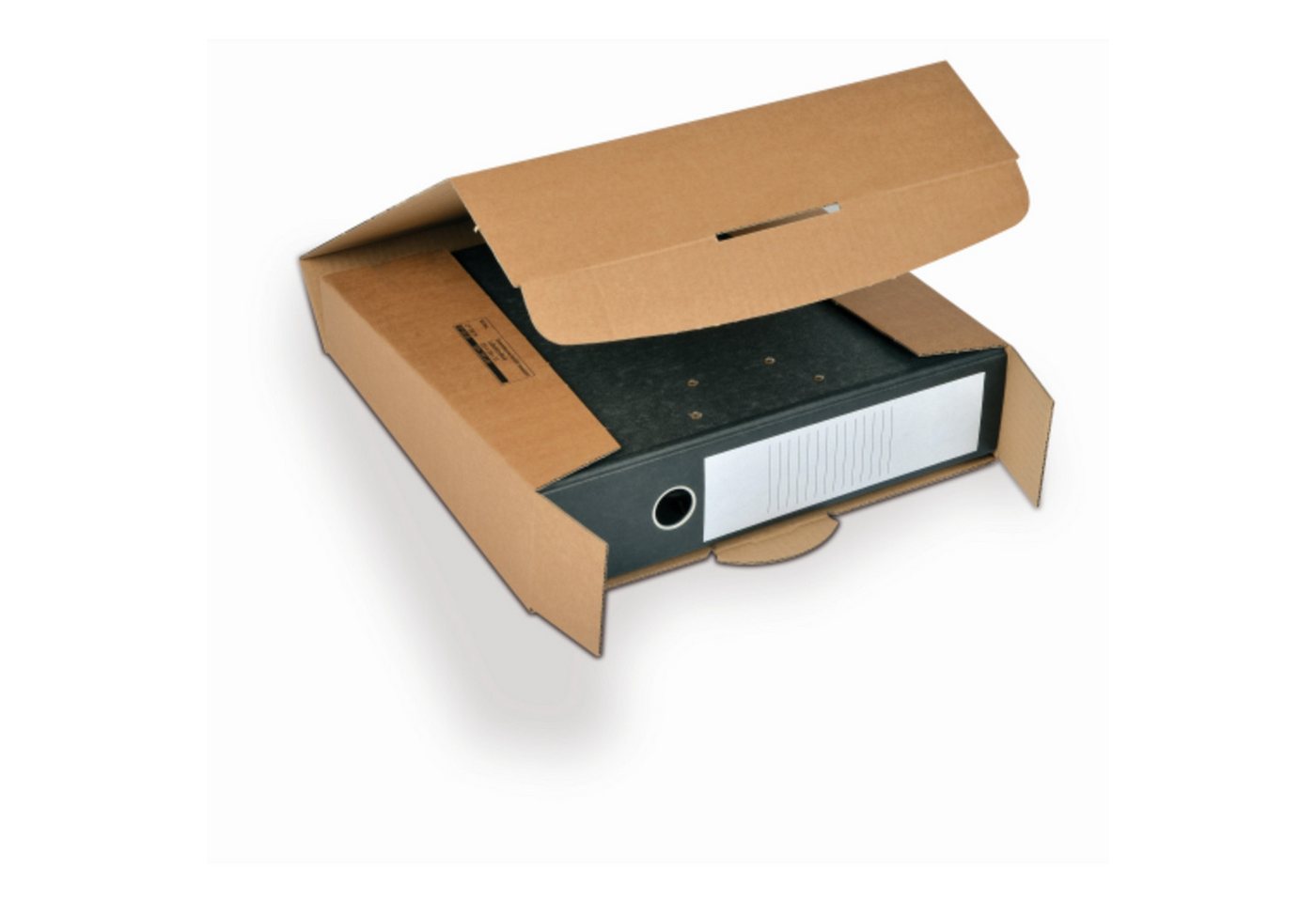 Thumbnail - COLOMPAC Versandkarton Versandkarton CP058.08 32,2x28,8x8cm Wellpappe braun