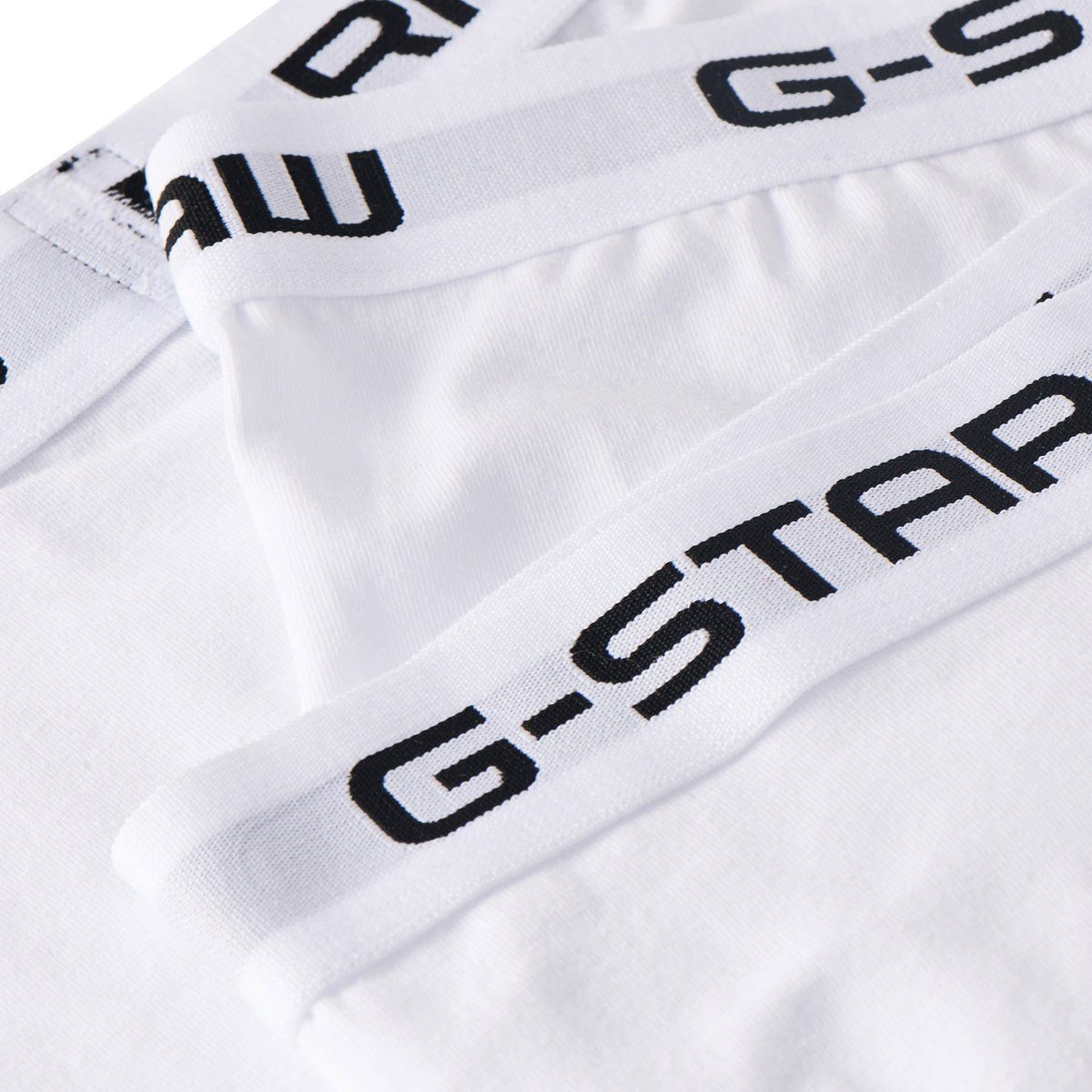 G-Star RAW Boxer Herren Shorts 6er Weiß Classic - Logobund Pack Trunk