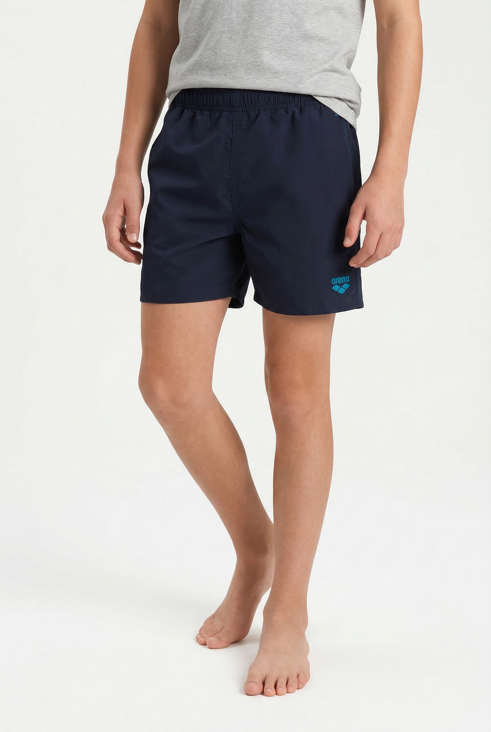 Arena Badeshorts BOYS' BEACH BOXER SOLID R mit Seitentaschen, schnelltrocknend