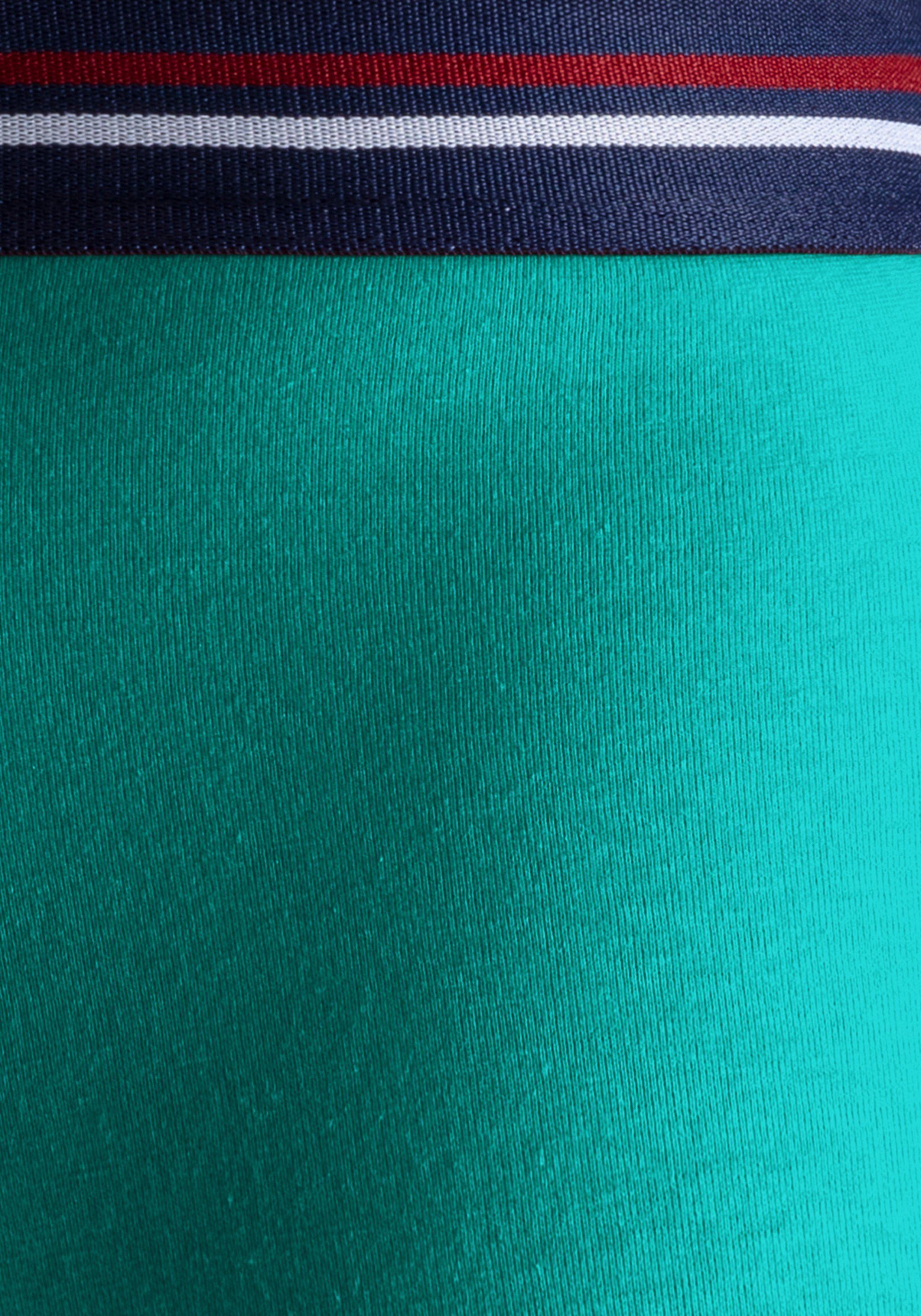 Bund Markenlogo im Streifen blau, H.I.S schwarz und Boxer mit grün, (Packung, rot, lime, 5-St)