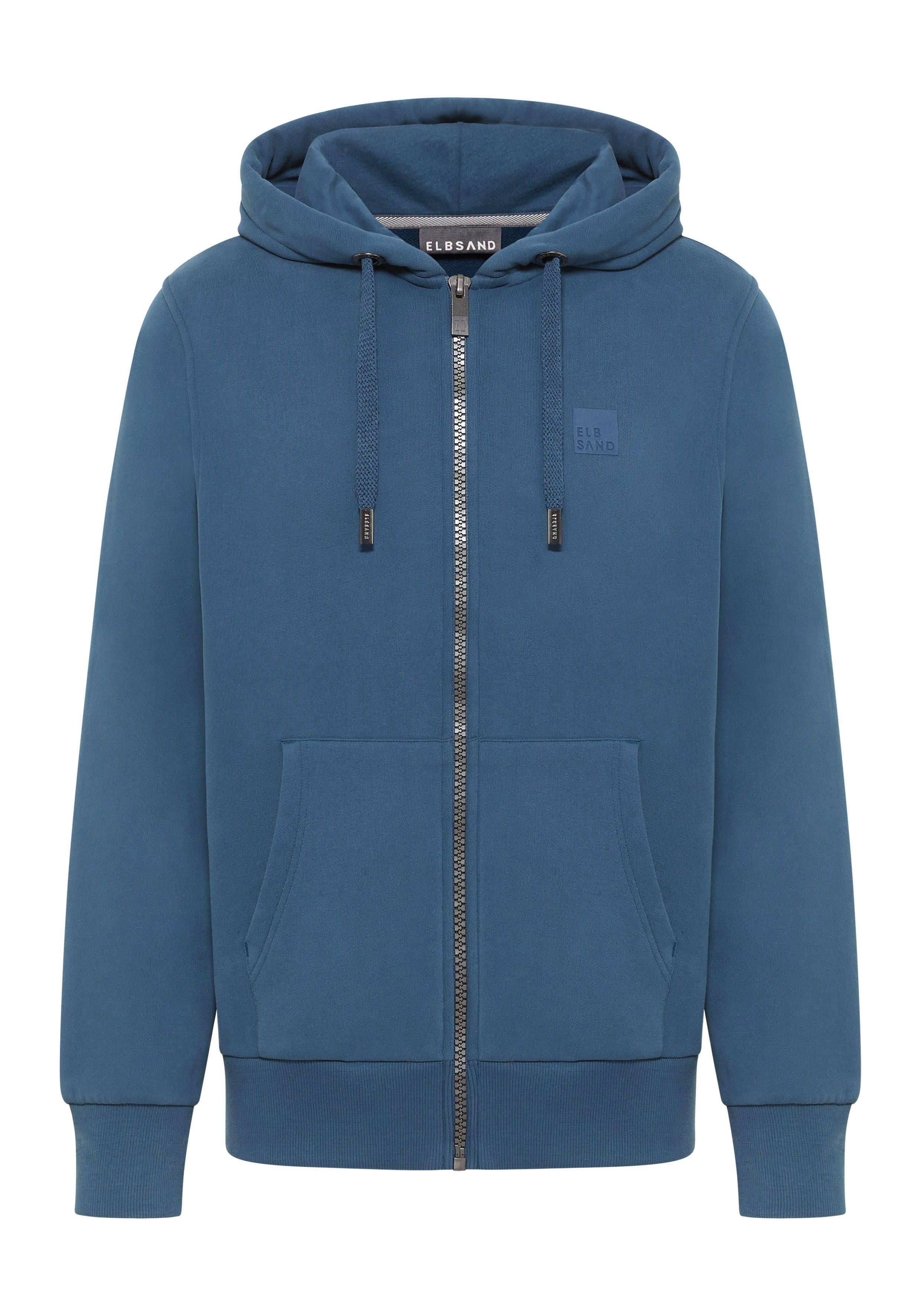 Elbsand Kapuzensweatjacke Thure Herren Kapuze, Kängurutasche, regular fit