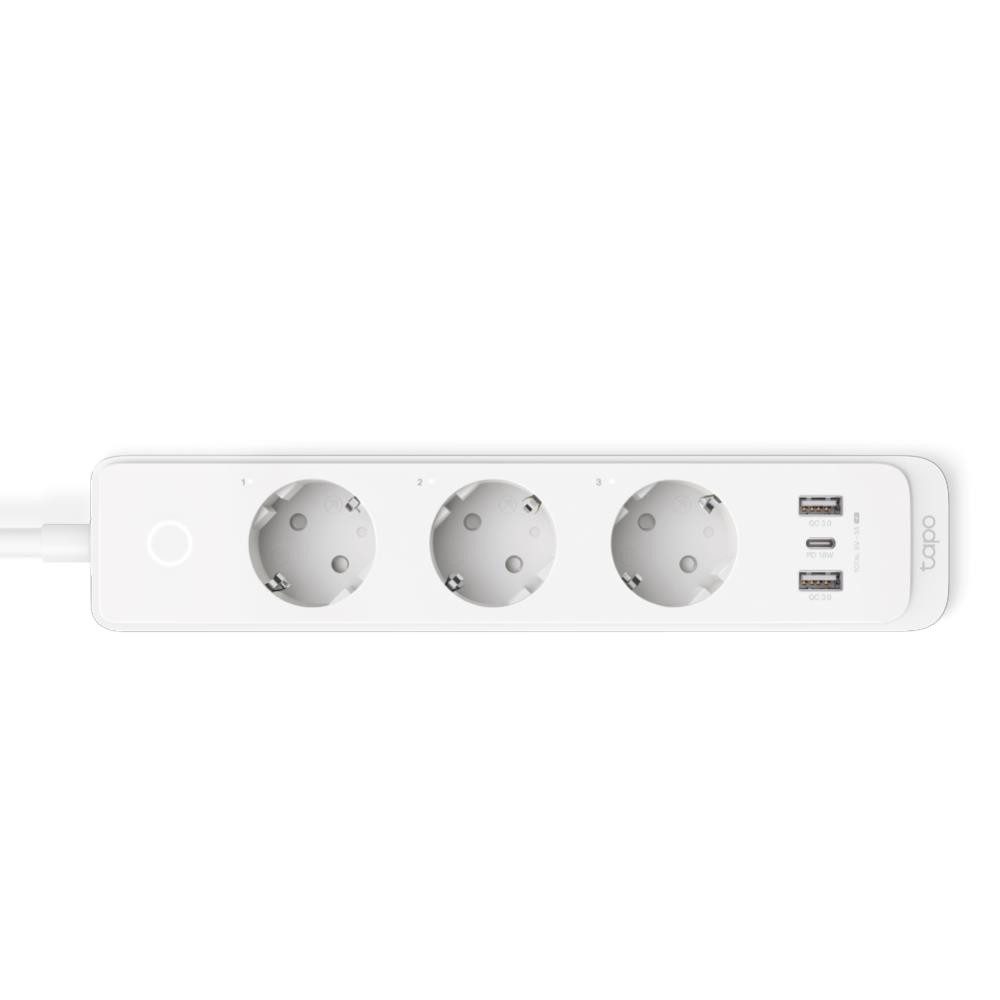 tp-link Tapo P300 Smarte Dreifach-Steckdosenleiste, Intelligente WLAN-Steckdosenleiste (3 Buchsen, USB, WiFi) – Bild 2 von 5
