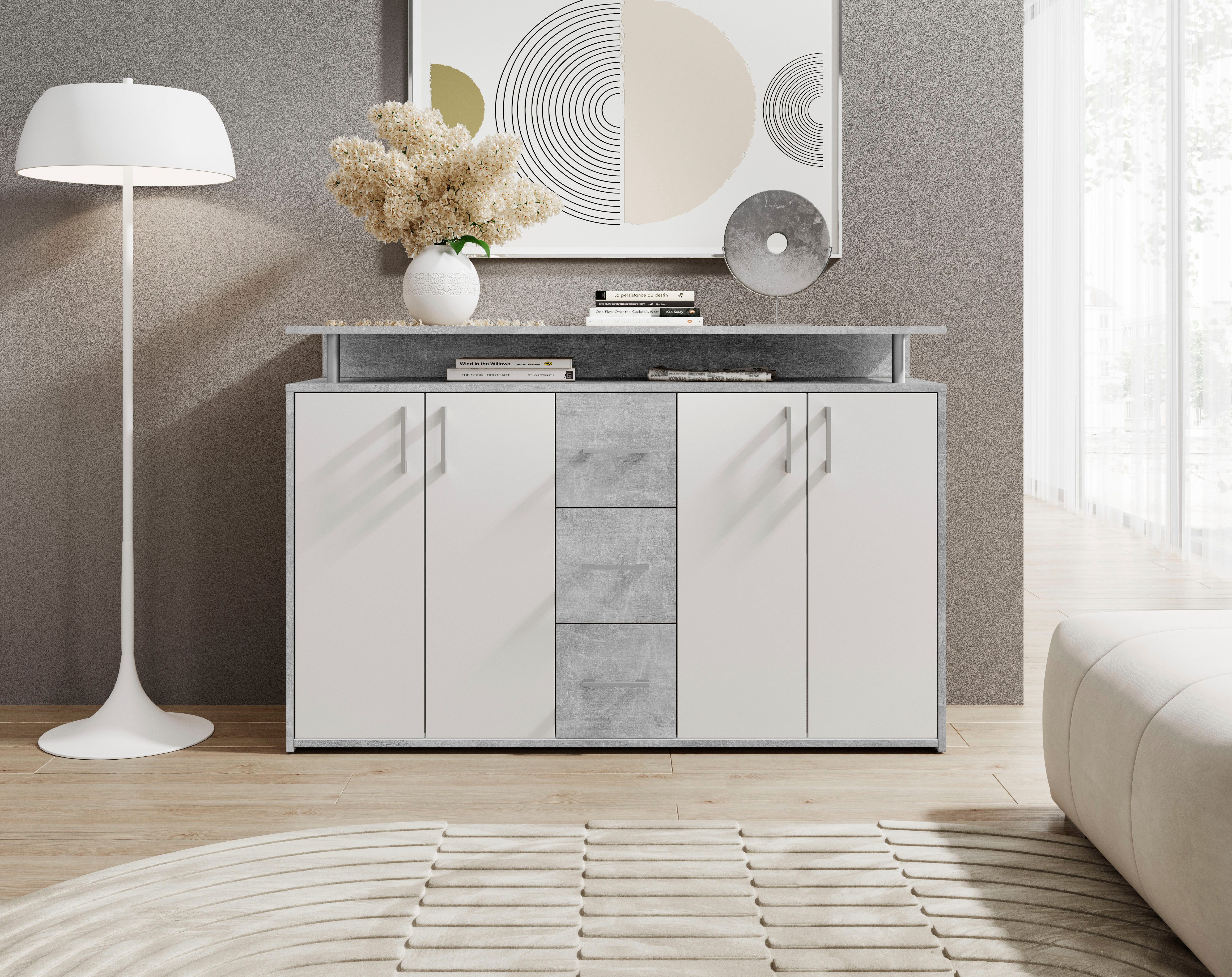 HBZ Sideboard Drivno Sideboard, B/H/T 139x90x34 günstig online kaufen