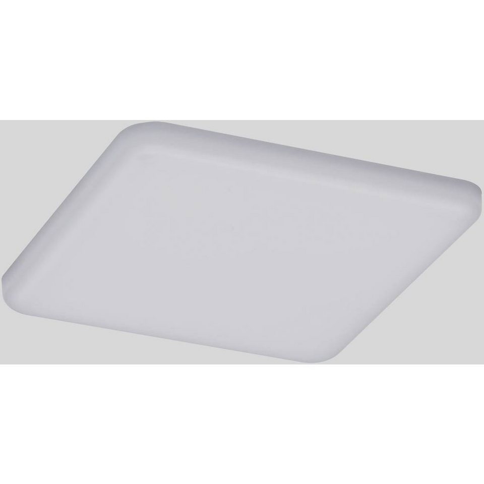 Paulmann LED Einbauleuchte LED Einbaupanel Veluna VariFit IP44 eckig  125x125mm 8,5W 4.000K Satin, LED fest integriert, Neutralweiß, LED  Einbaupanel Veluna VariFit IP44 eckig 125x125mm 8,5W 4.000K Satin, VariFit  - flexibler Einbau mit