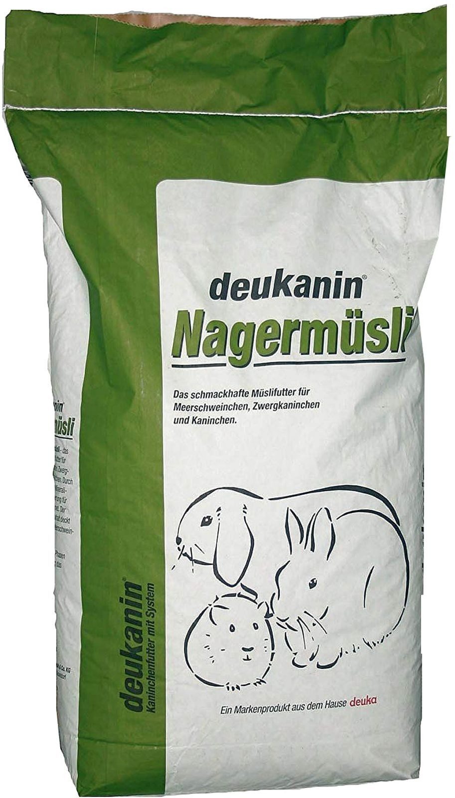 Deuka Deukanin Nagermüsli Müsli, Hauptfutter für: Zwergkaninchen, Meerschweinchen, Kaninchen, Hamster