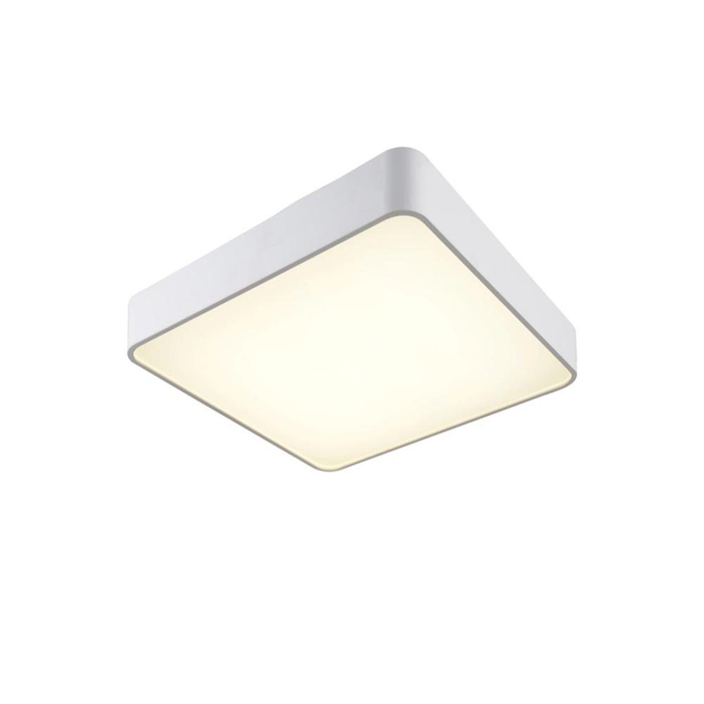Mantra Deckenleuchte LED-Deckenleuchte Mantra quadratisch Weiß Groß Cumbuco