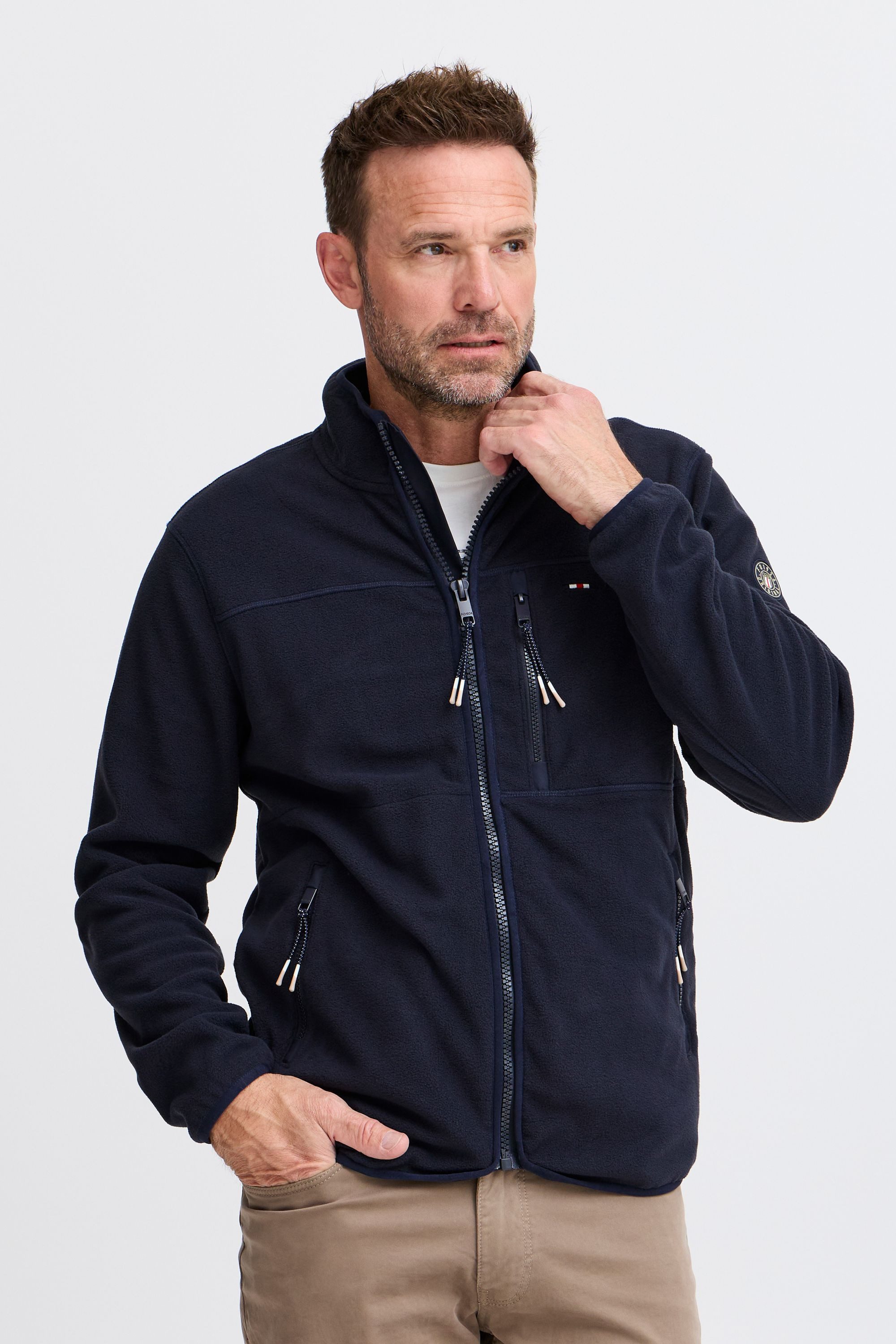 FQ1924 Fleecejacke FQHARRY Modische Fleecejacke günstig online kaufen