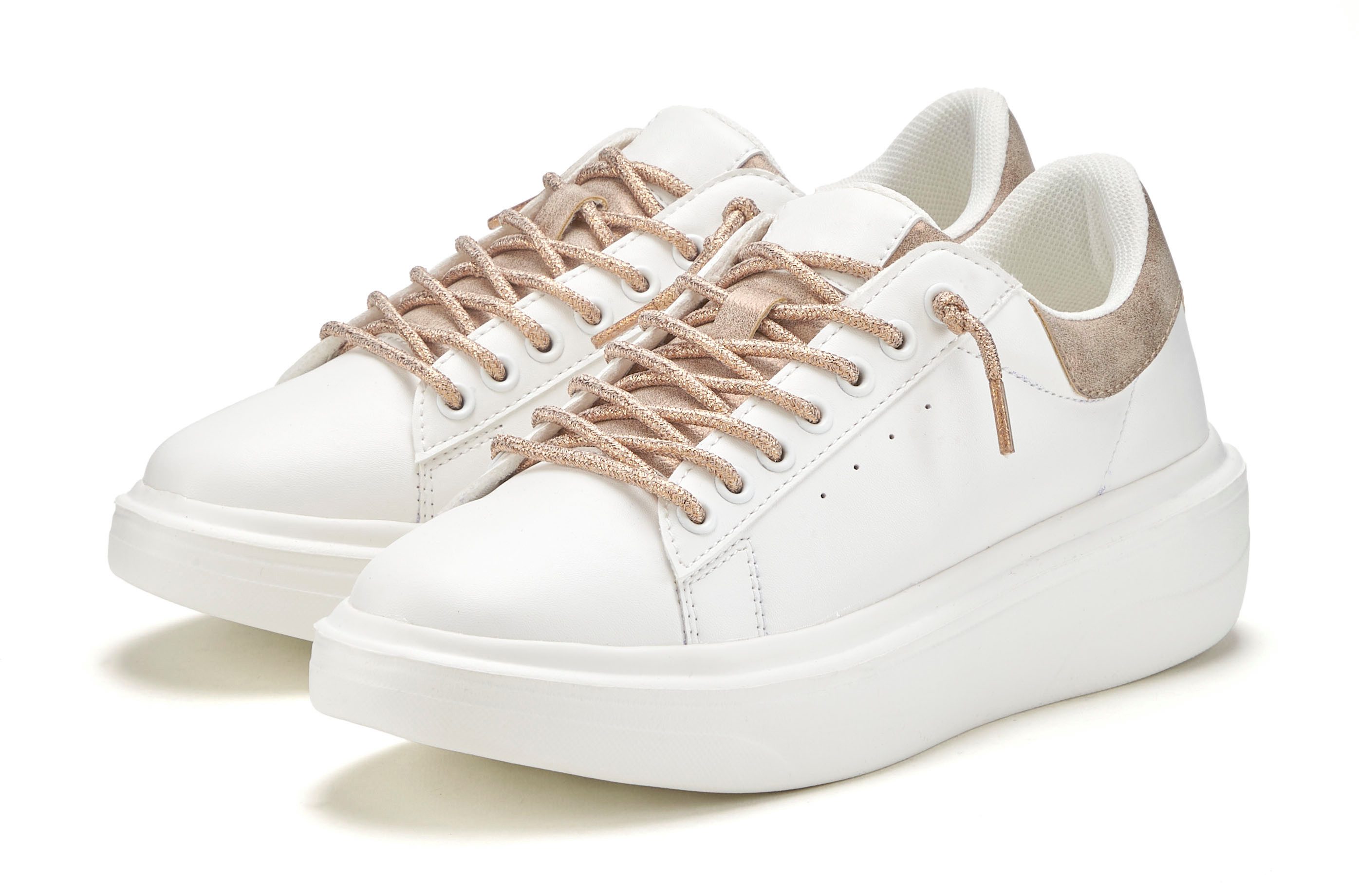LASCANA Freizeitschuhe, Sneaker mit Metallicdetails und günstig online kaufen