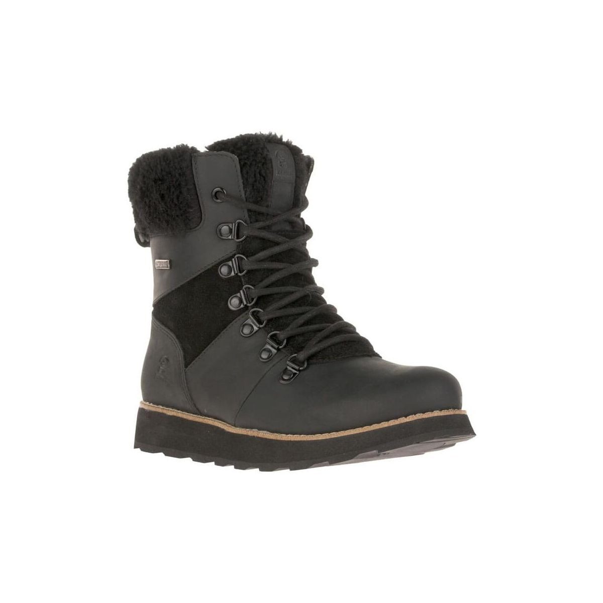 Kamik Arielf Winterstiefel wasserdichter Damen Leder-Wintersschuh, knöchelhoch