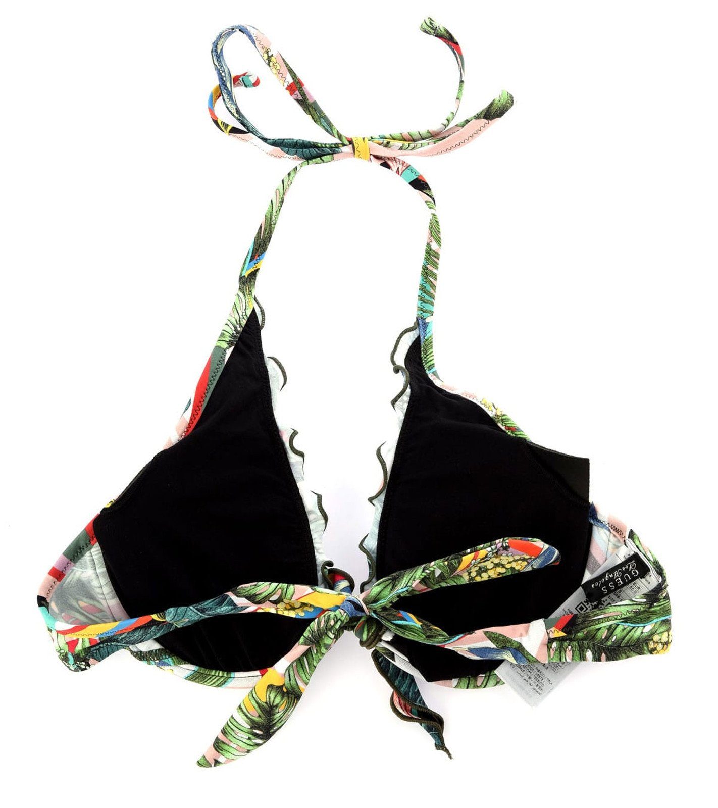 Guess Bügel-Bikini-Top »GUESS Bikini-Oberteil bequemes Damen Bandeau-Bikini-Top  mit floralen Muster-Details Triangle-BH Bunt« online kaufen | OTTO