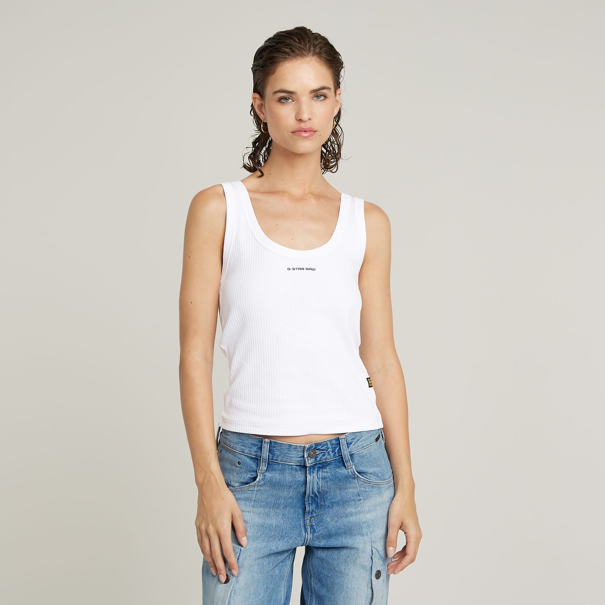 G-STAR Tanktop Slim Rib Tank mit günstig online kaufen