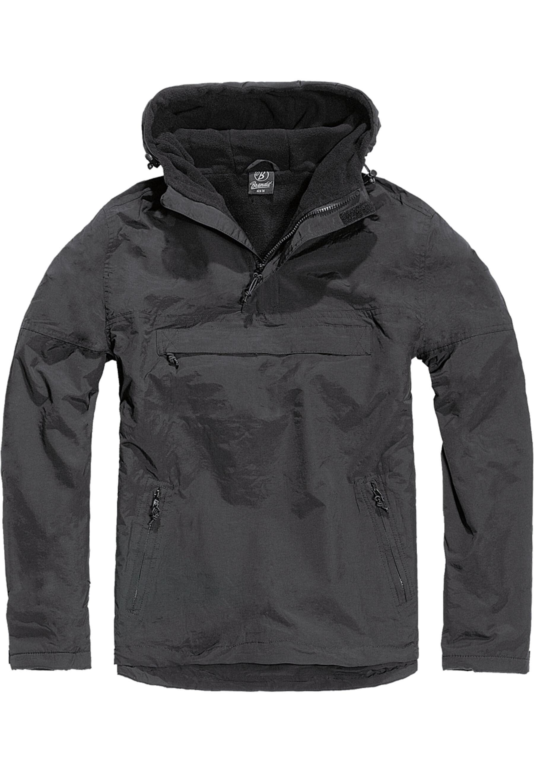 Anorak Brandit Herren Fleece Pull Over Windbreaker