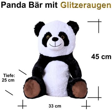 Kuscheltier Panda 45cm Teddybär Plüschtier Stofftier Pandabär