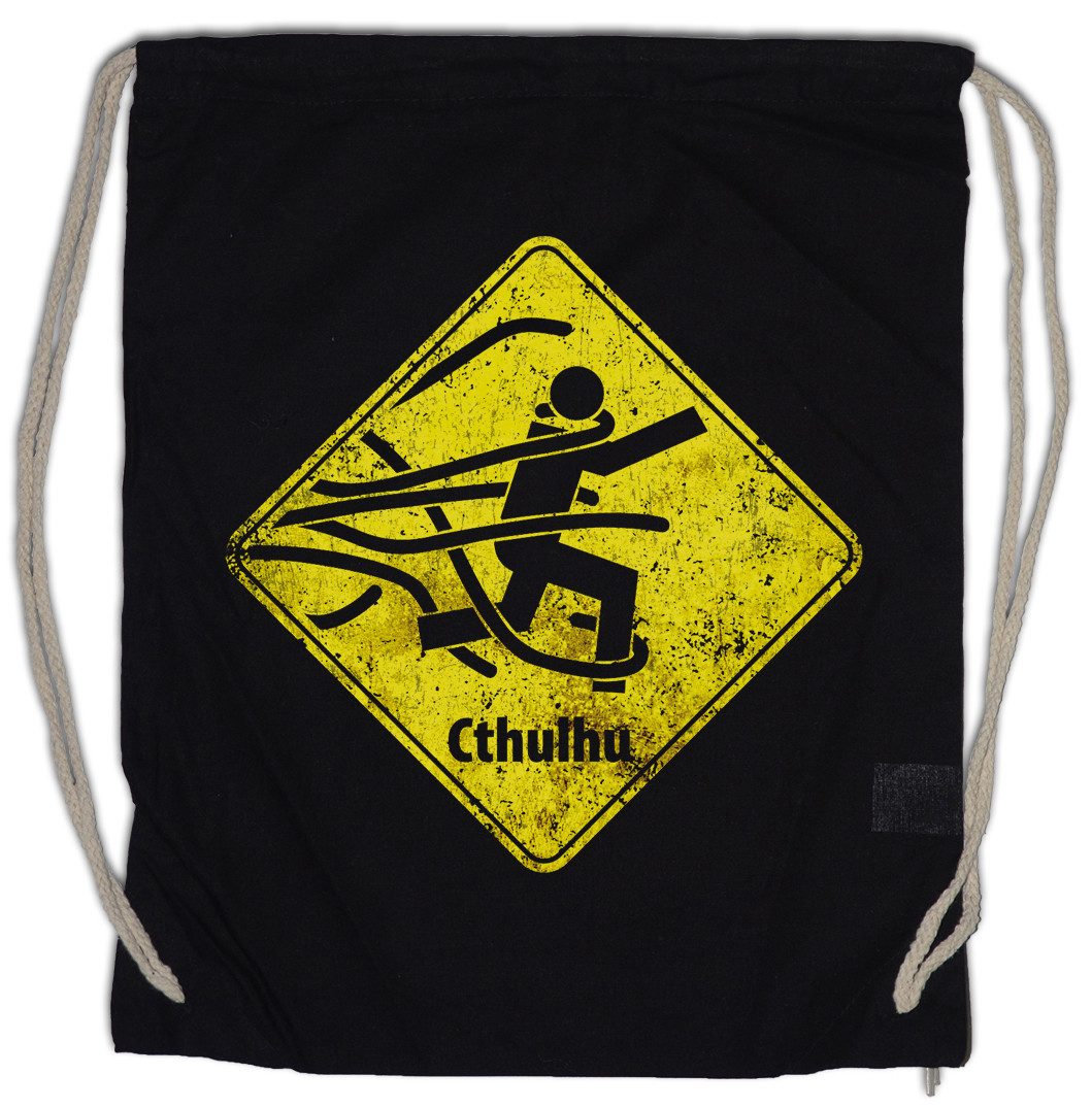 Turnbeutel Caution Cthulhu Sign Turnbeutel Call Horror Arkham Lovecraft