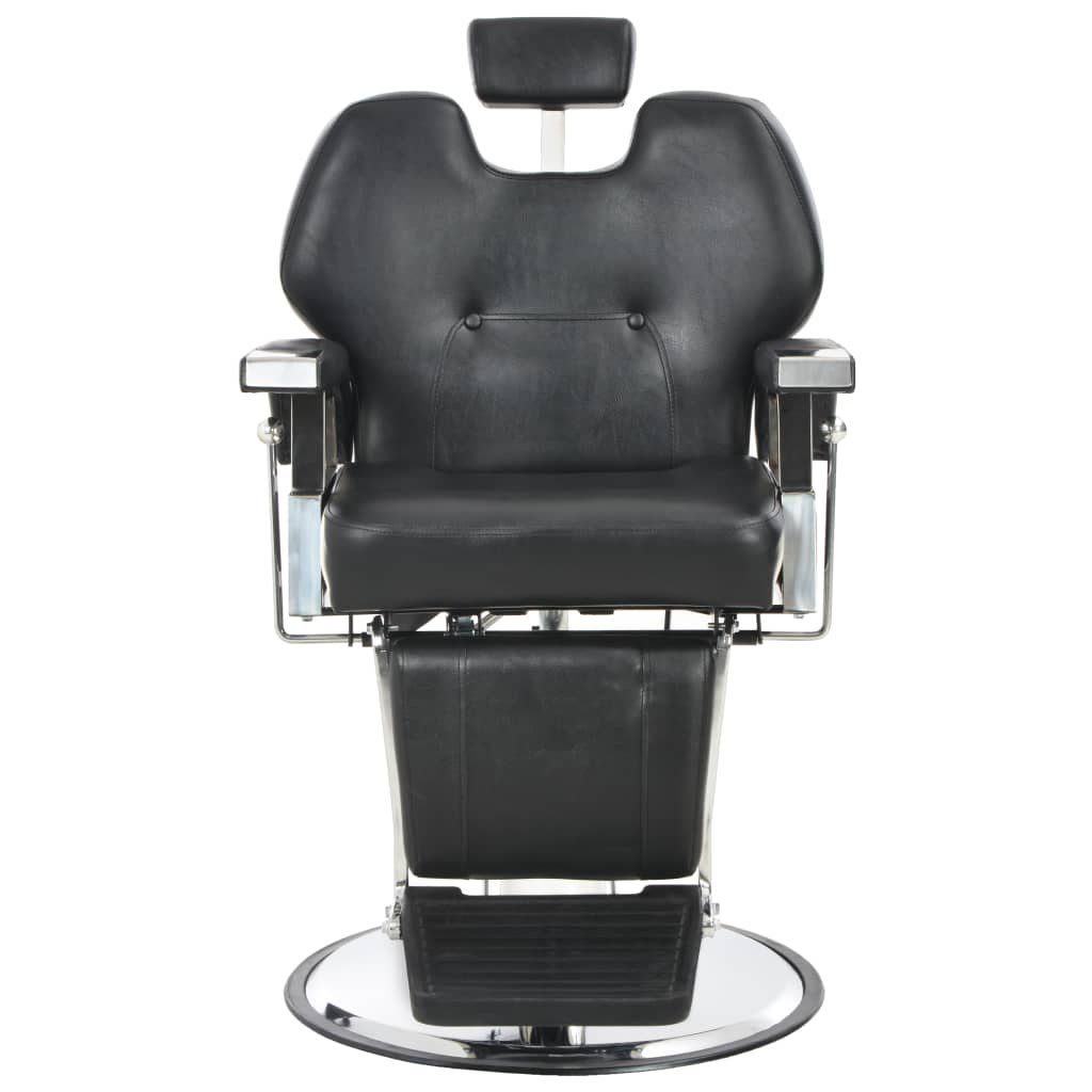 vidaXL Stuhl Friseurstuhl Schwarz 72×68×98 cm Kunstleder