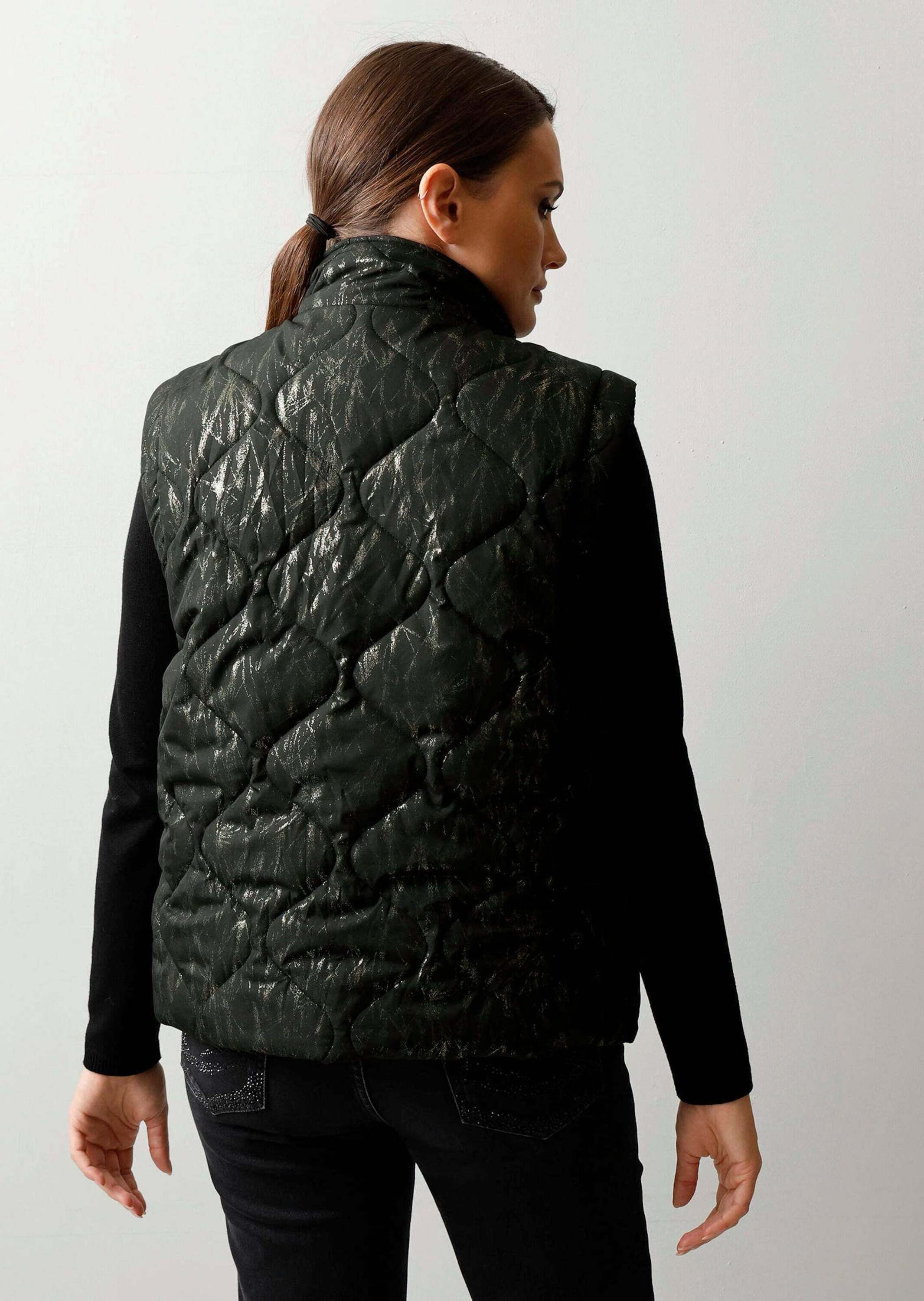 Alba Moda Steppjacke Steppjacke mit Wellenstepp