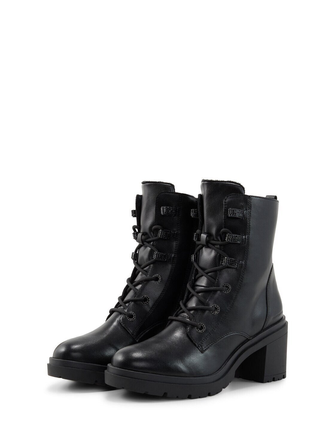 TOM TAILOR Shoes Licence Stiefel Gefütterte Stiefel mit Blockabsatz