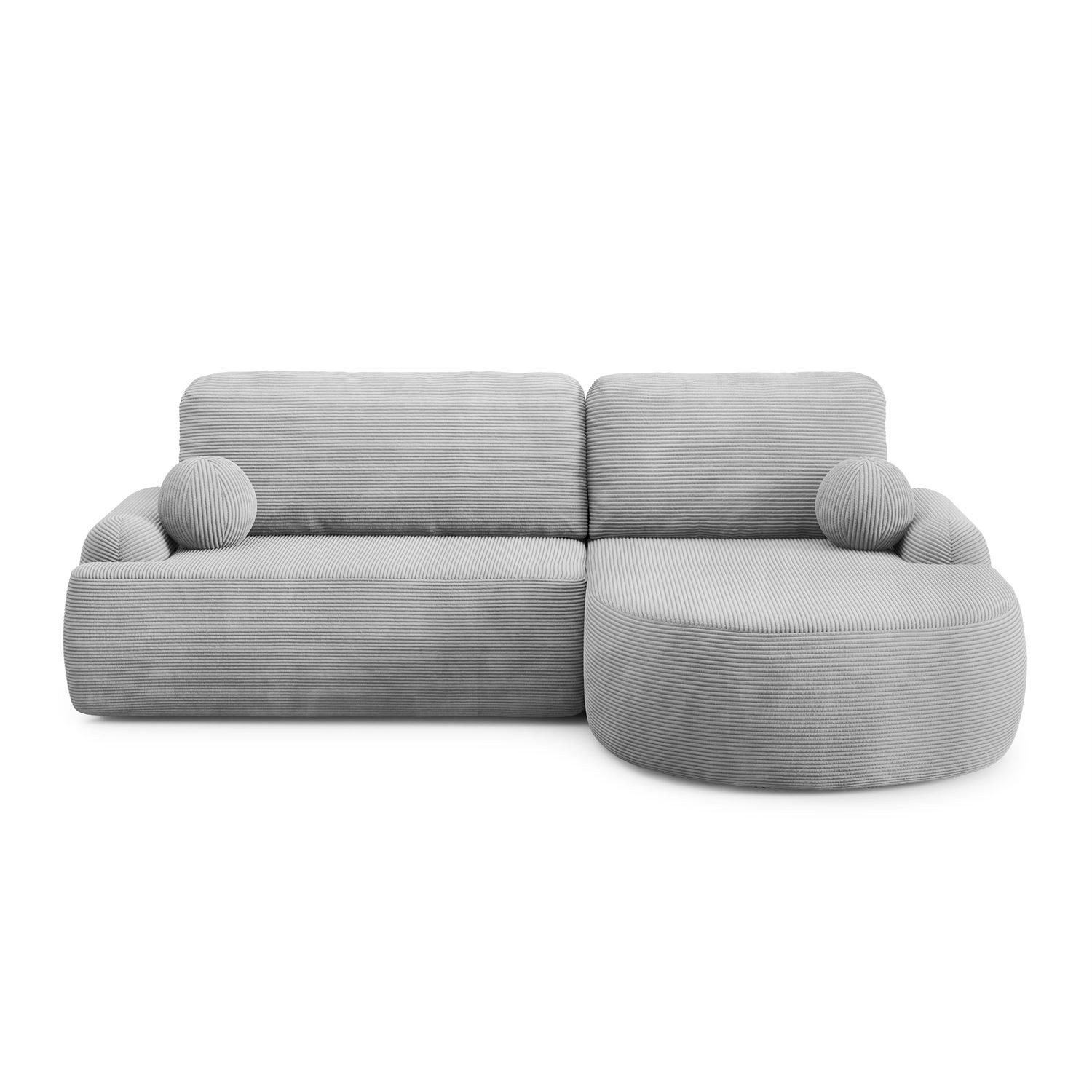 Lookway Ecksofa CLEO CORD Rundes Ecksofa günstig online kaufen