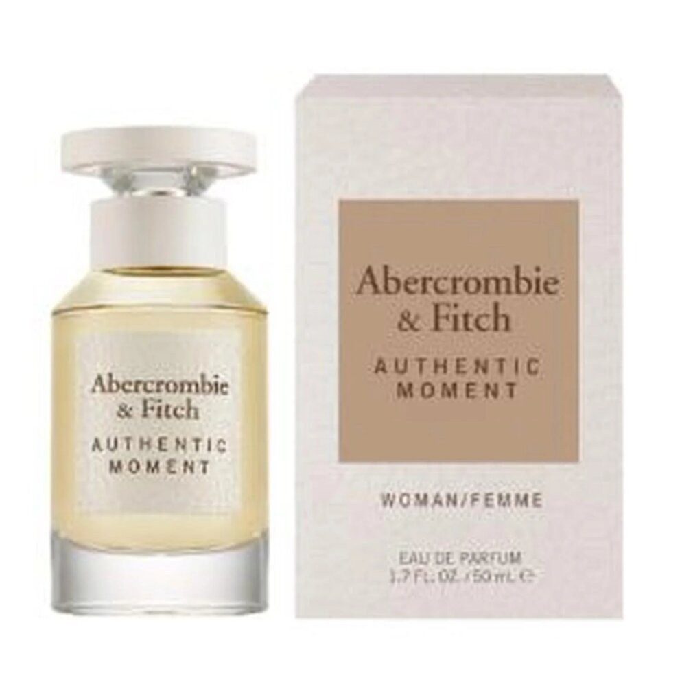 Abercrombie & Fitch Eau de Parfum Authentic Moment, Glasflakon, Parfüm EDP, Damenduft