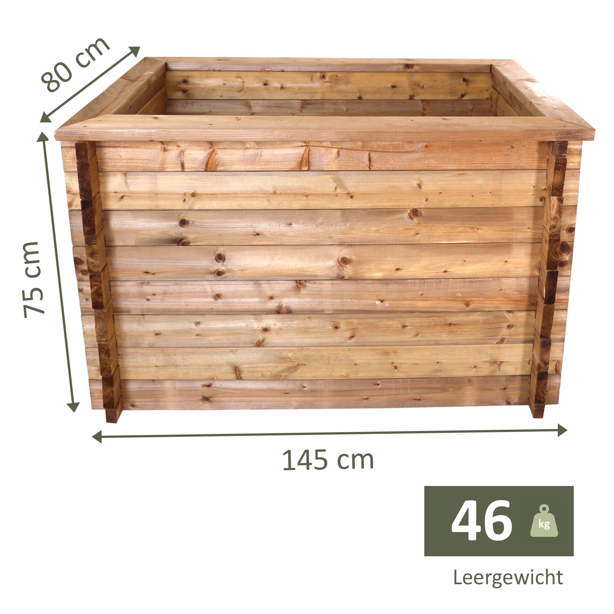 NATIV Hochbeet Hochbeet Stecksystem