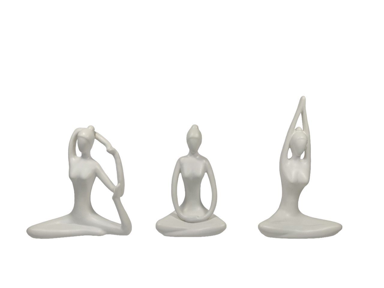 Skulptur für Yoga Pilates Meditation Wohnzimmer 3er Set