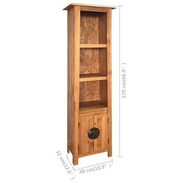 vidaXL Badezimmer-Set Bad-Hochschrank Massivholz Kiefer 48x32x170 cm