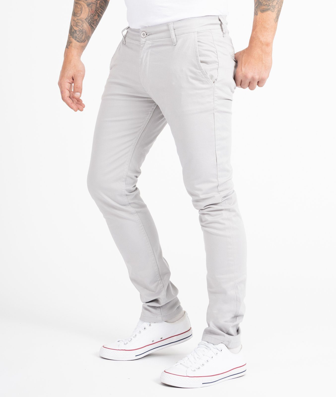 Indumentum Chinohose Herren Slim Fit Hose günstig online kaufen