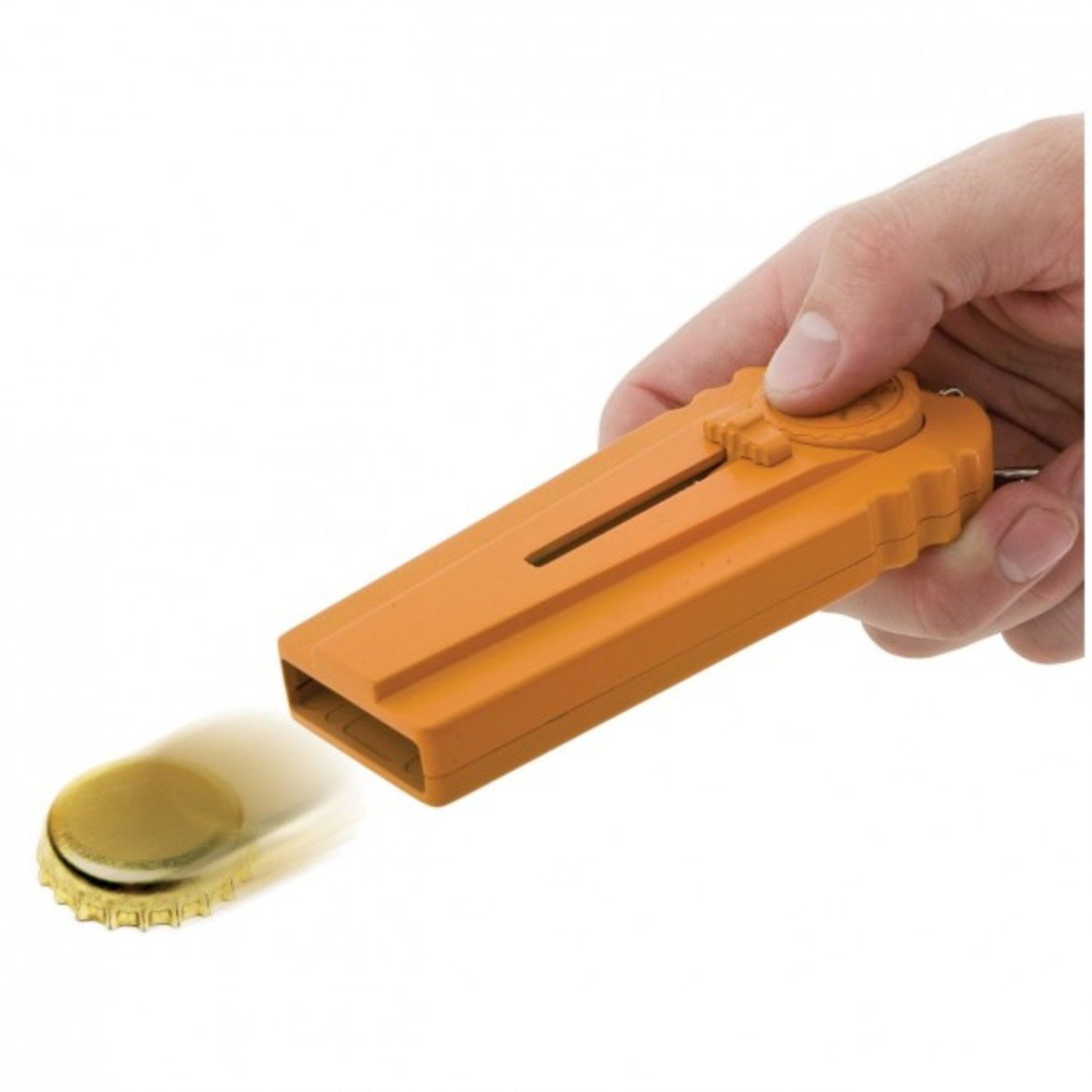 gift republic Flaschenöffner Cap Zappa - Flaschenöffner mit Kronkorkenschleuder