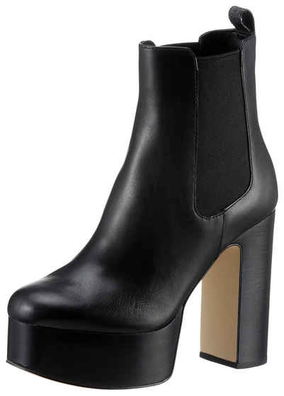 MICHAEL KORS NATASHA BOOT Plateaustiefelette mit beidseitigem Stretcheinsatz