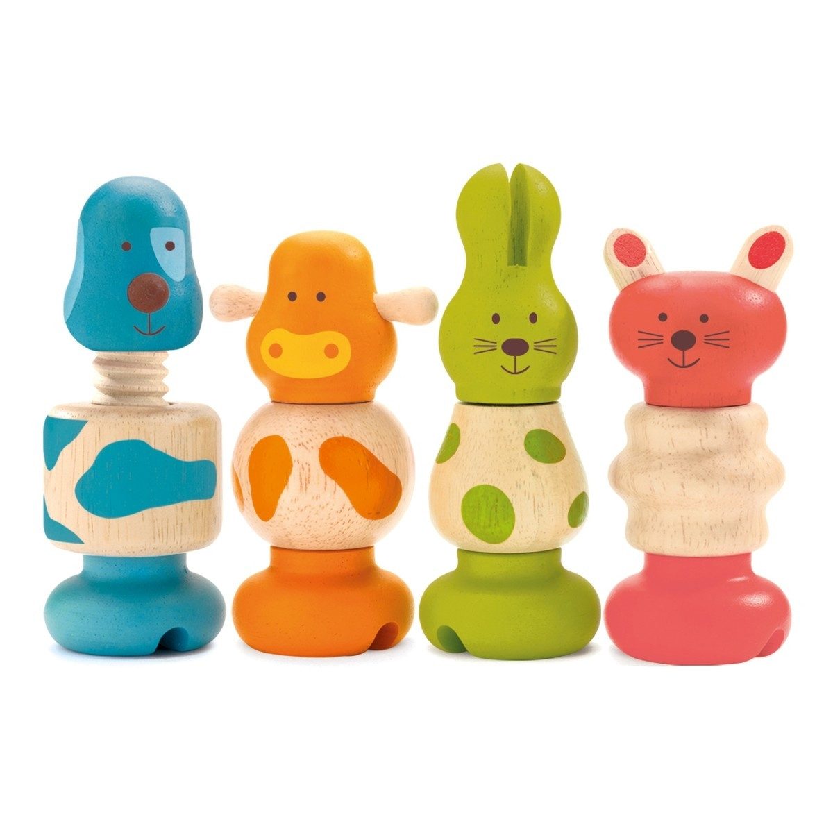 Lernspielzeug Schraubspiel Vis-animo Lernspielzeug für Kinder mit Lernwert