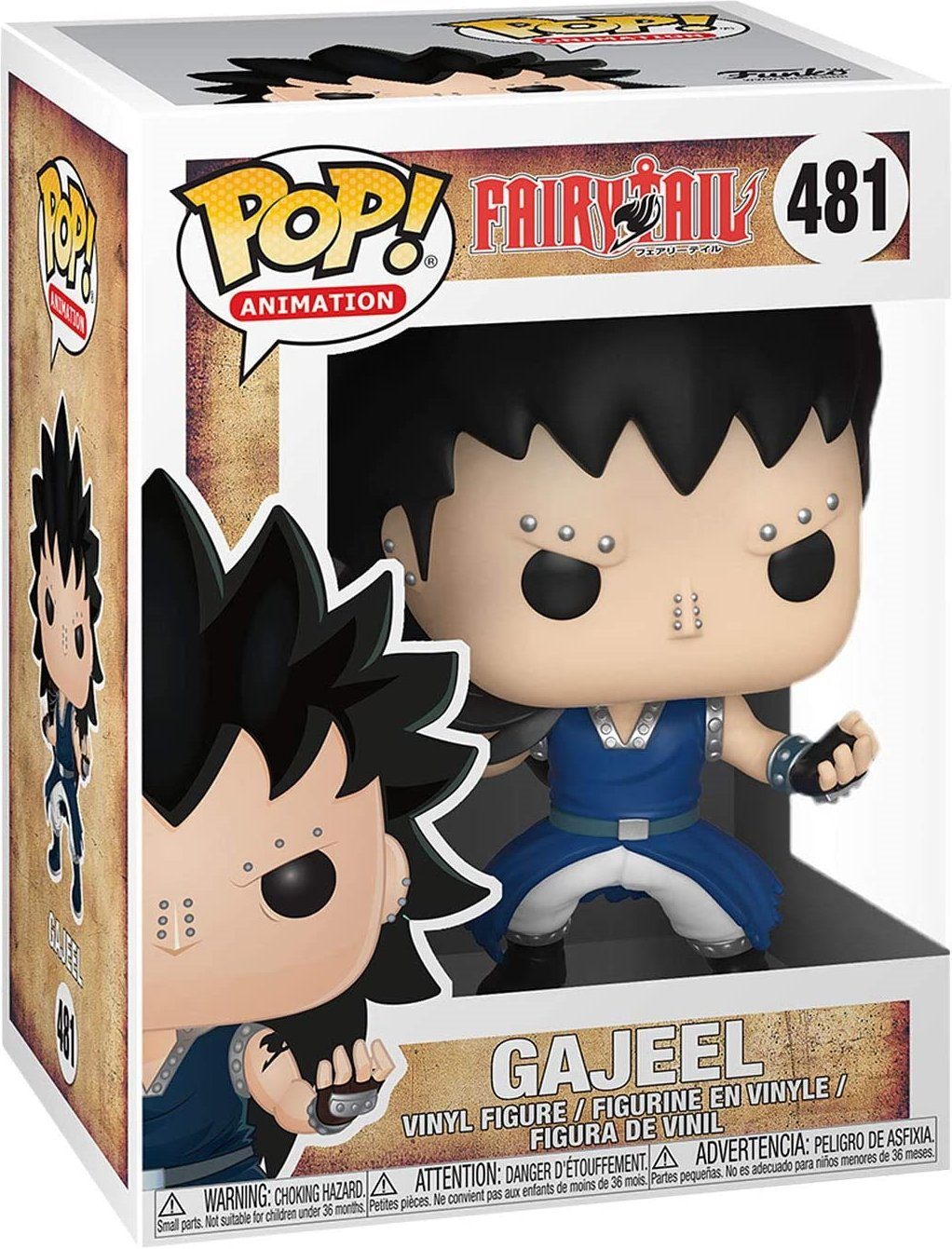 Funko Spielfigur Fairy Tail - Gajeel 481 Pop!