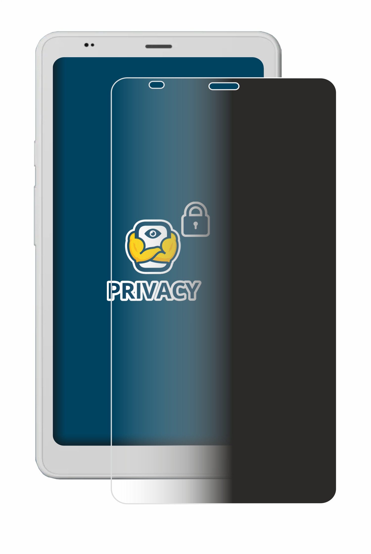 BROTECT Displayschutzfolie Sichtschutzfolie für Boox Palma 2 Pro, Anti-Spy Privacy Sichtschutz Blickschutzfolie Blaulicht-Schutz