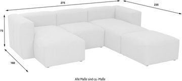 Max Winzer® Wohnlandschaft Lena, Spar-Set 4 Teile, Sofa-Set 04 aus 4 Sitz-Elementen, individuell kombinierbar