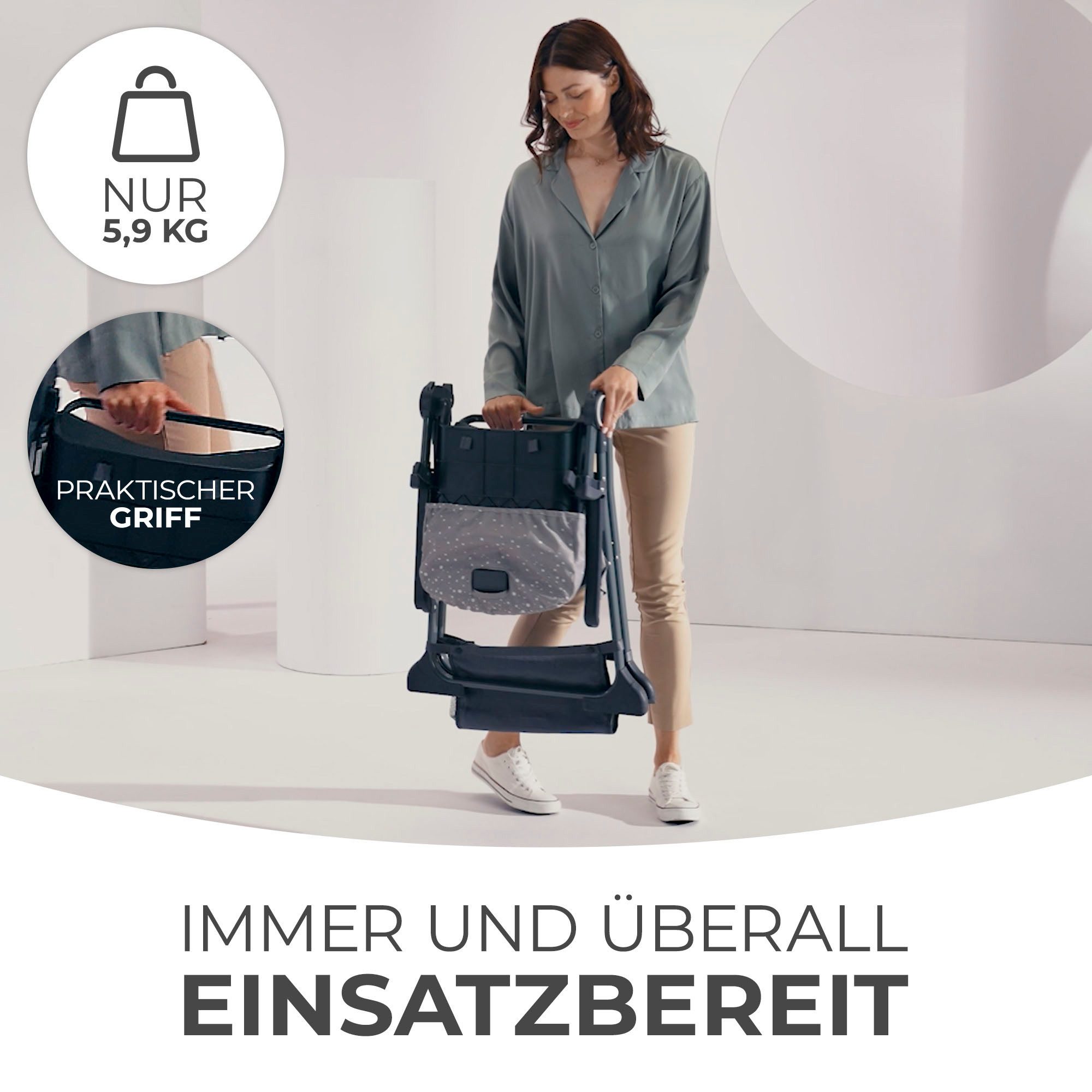 Kinderkraft Kombihochstuhl FOLDEE